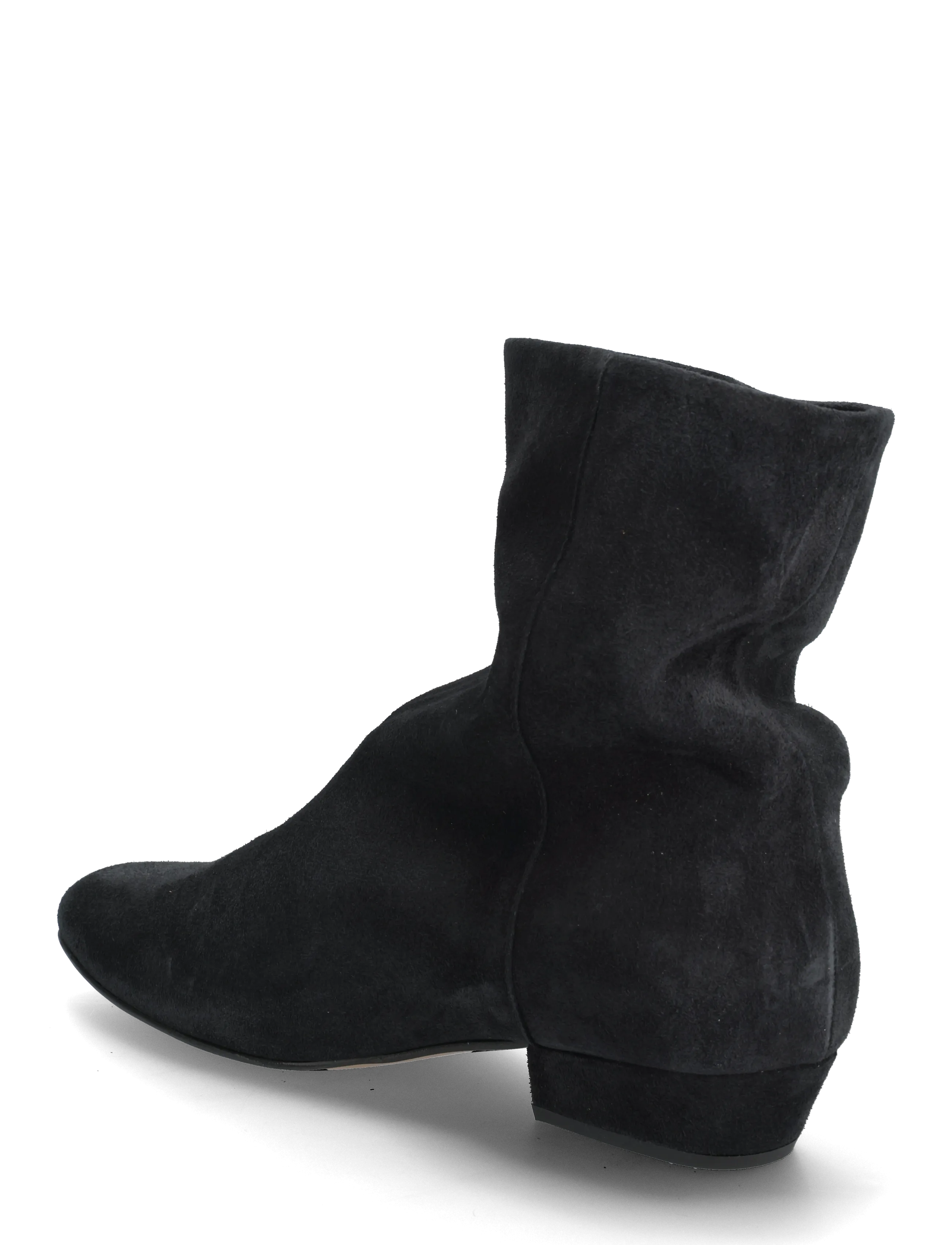 Anonymous Copenhagen - Vully 20 - flache stiefeletten - calf suede off black - 2