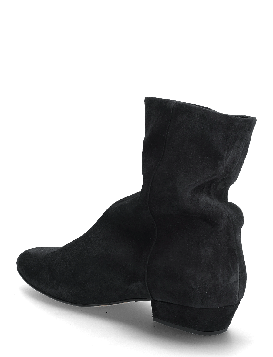Anonymous Copenhagen - Vully 20 - flache stiefeletten - calf suede off black - 2