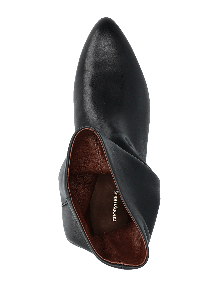 Anonymous Copenhagen - Vully 20 - puszābaki bez papēža - soft calf black - 4
