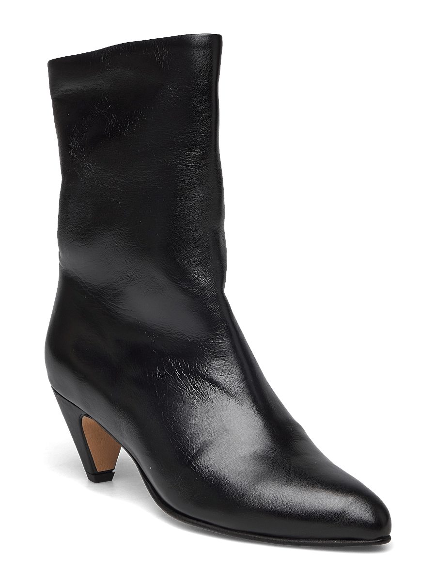 Anonymous Copenhagen - Vully 50 stiletto - heeled ankle boots - soft calf black - 0