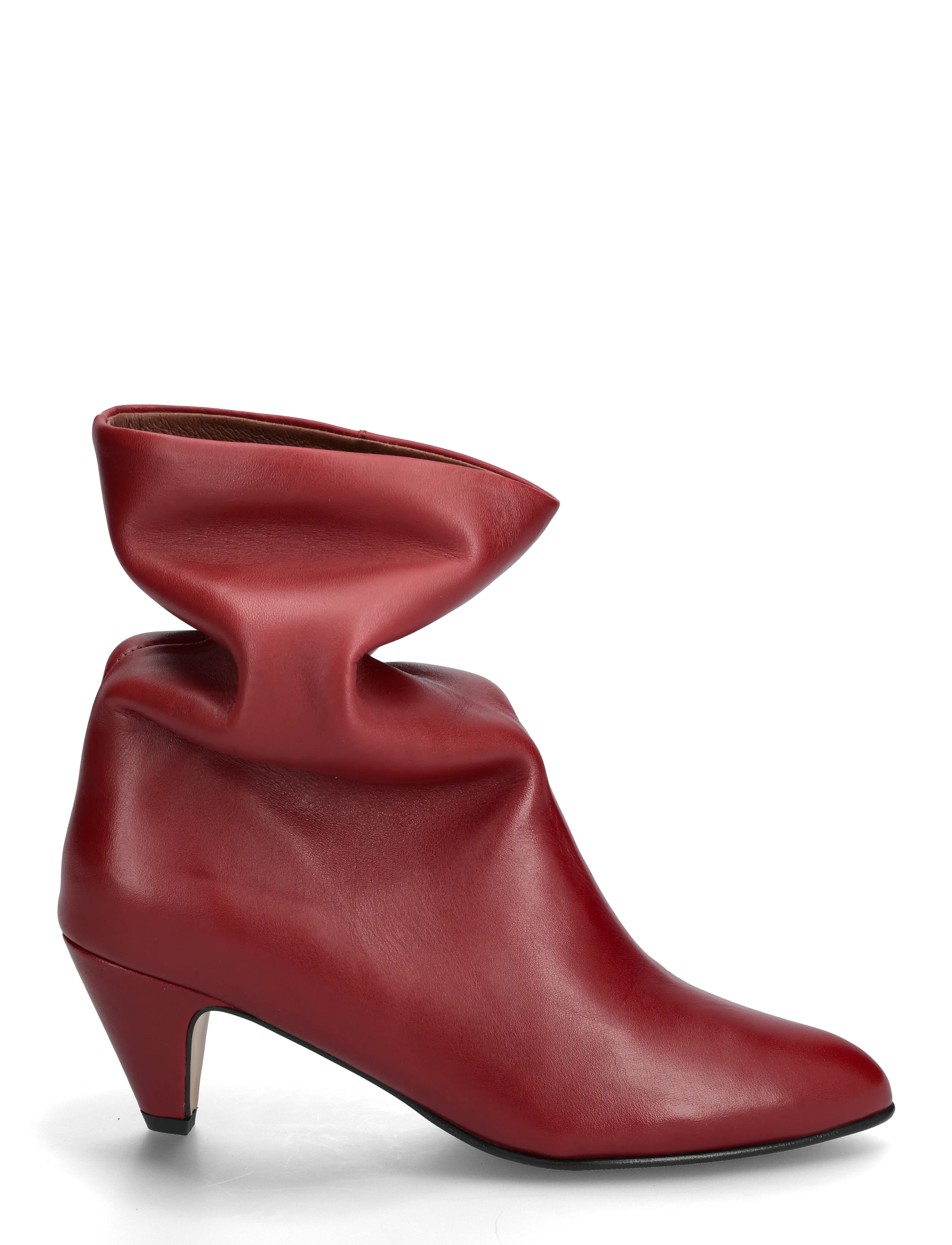 Anonymous Copenhagen - Vully 50 stiletto - botki na obcasie - soft calf pomegranate - 1