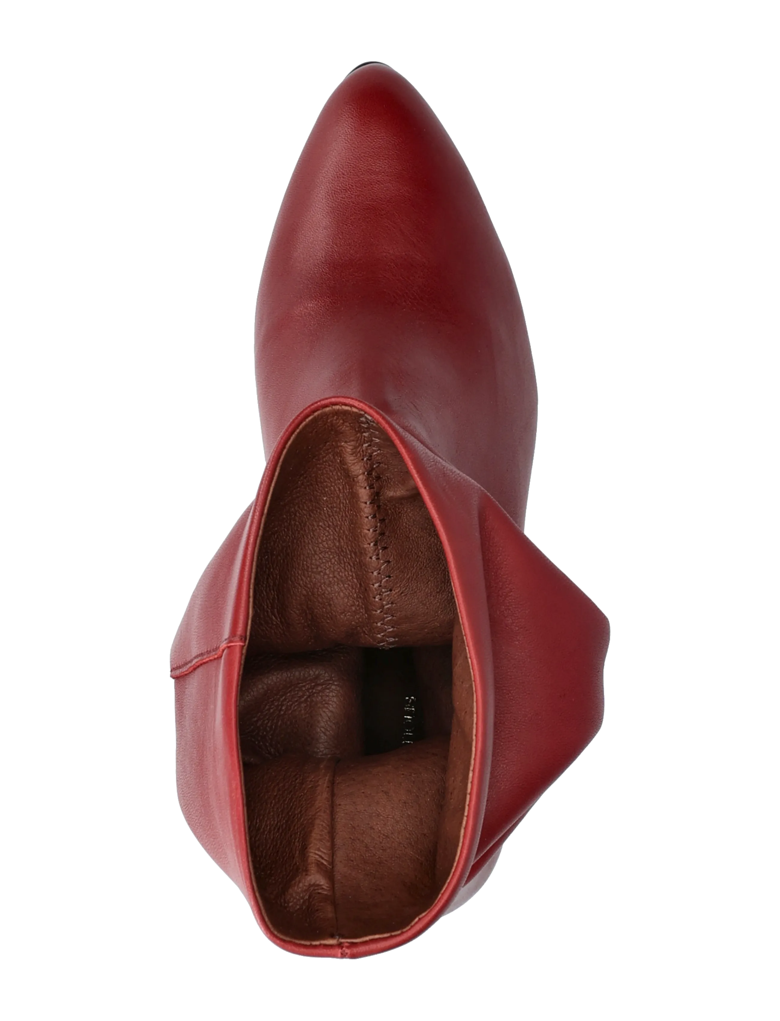 Anonymous Copenhagen - Vully 50 stiletto - botki na obcasie - soft calf pomegranate - 3