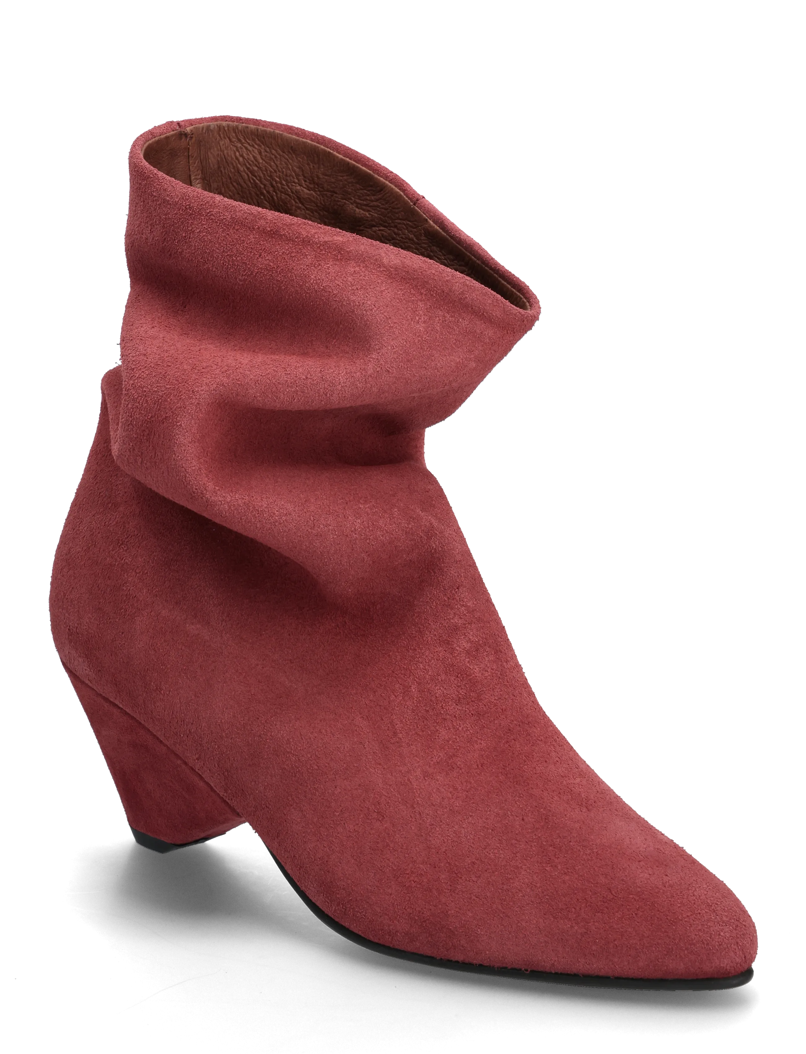 Anonymous Copenhagen Vully 50 triangle - Jalanõud - CALF SUEDE POMEGRANATE / red