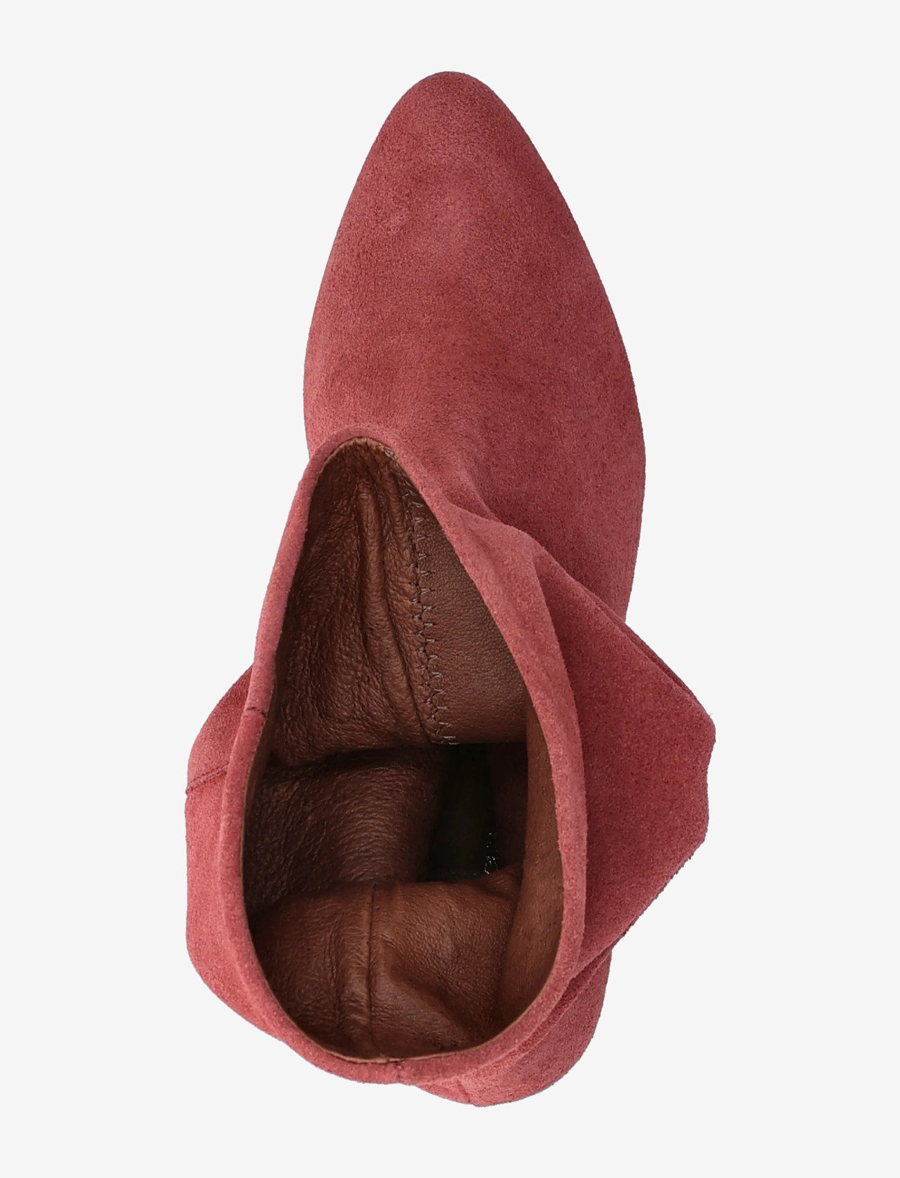 Anonymous Copenhagen - Vully 50 triangle - kõrge konts - calf suede pomegranate - 3