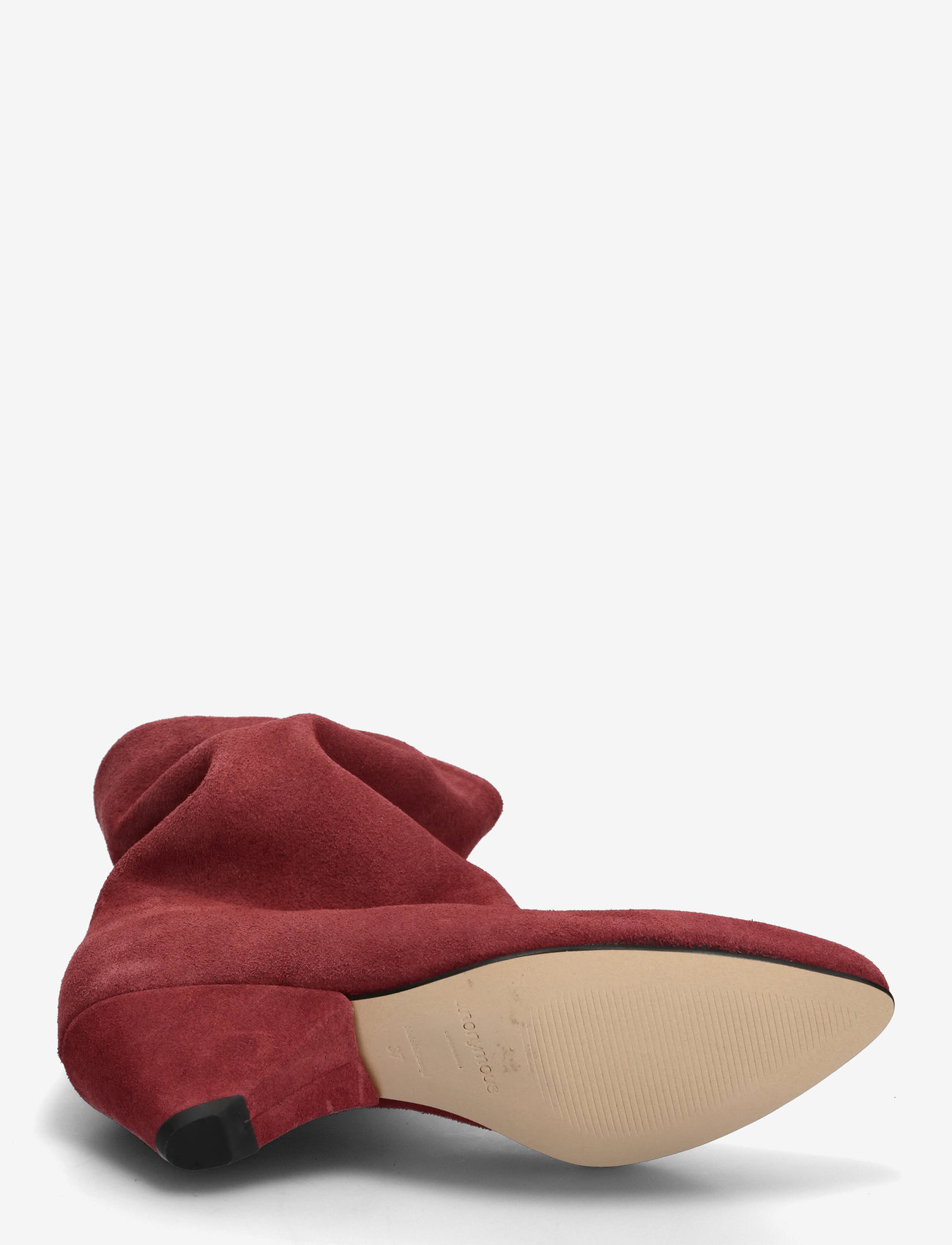 Anonymous Copenhagen - Vully 50 triangle - kõrge konts - calf suede pomegranate - 4