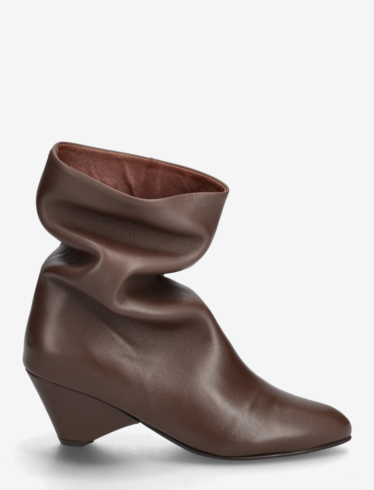 Anonymous Copenhagen - Vully 50 triangle - stövletter - soft calf dark taupe - 1