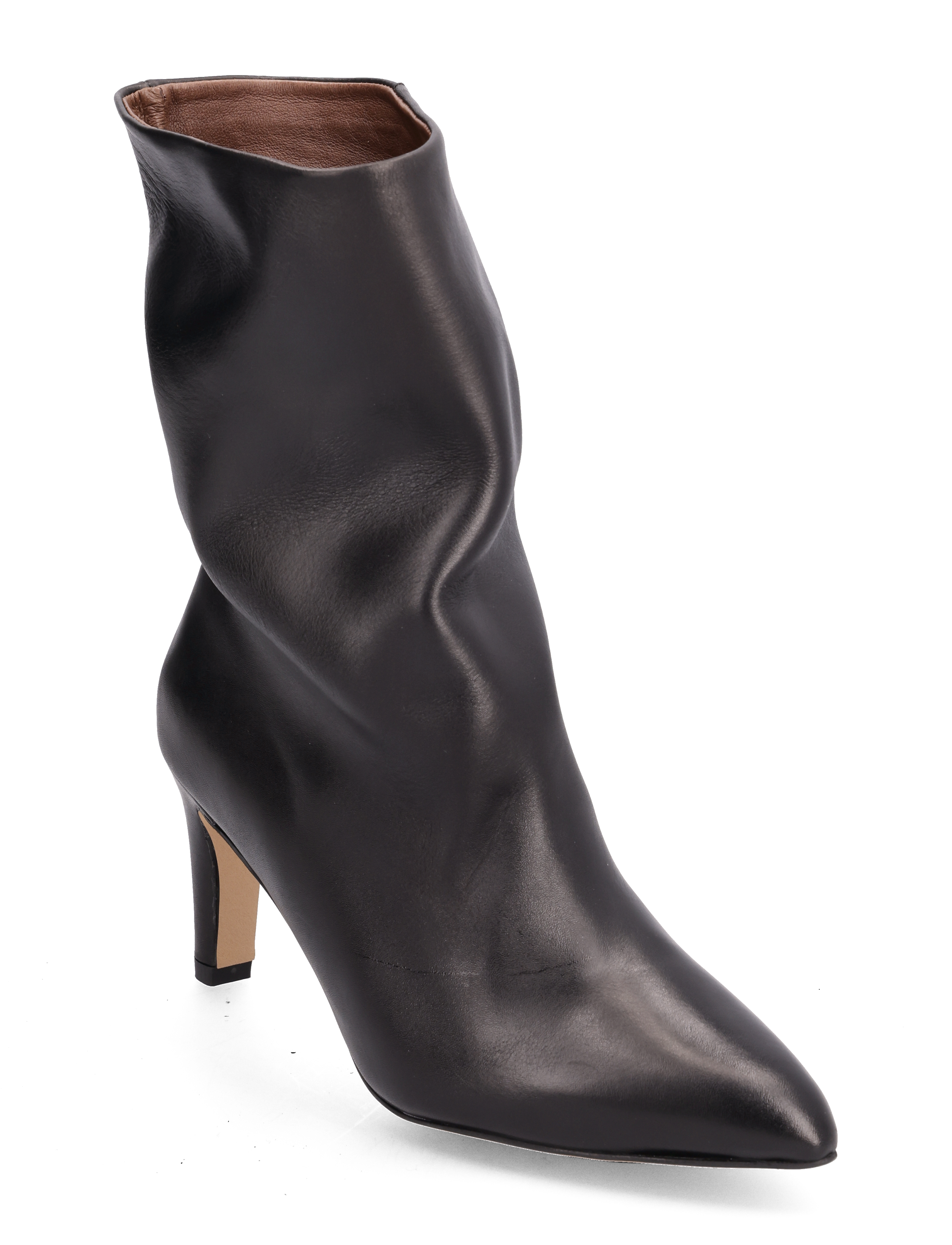 Anonymous Copenhagen - Vully 75 stiletto - kontsaga poolsaapad - soft calf black - 1