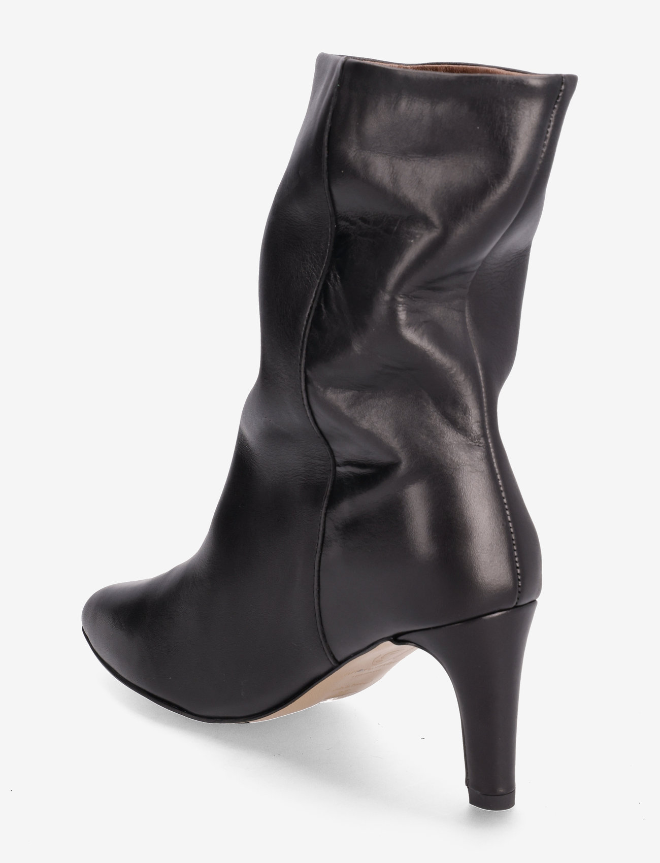 Anonymous Copenhagen - Vully 75 stiletto - heeled ankle boots - soft calf black - 3