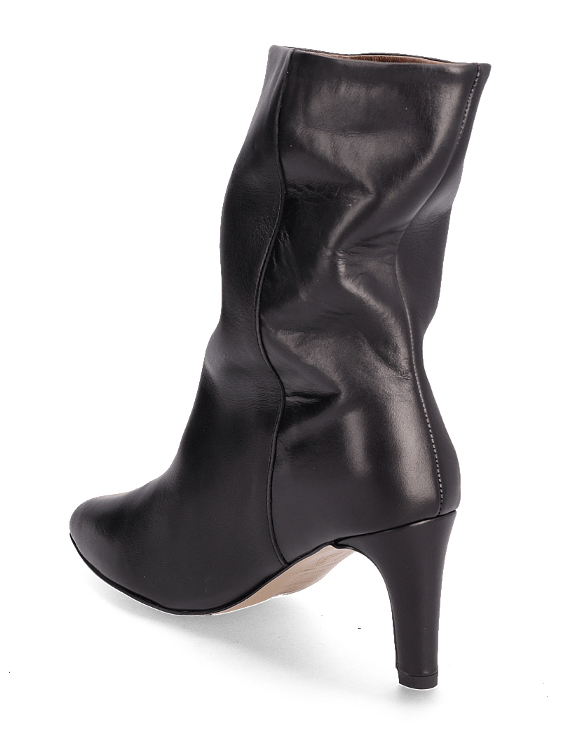Anonymous Copenhagen - Vully 75 stiletto - enkellaarsjes met hak - soft calf black - 3