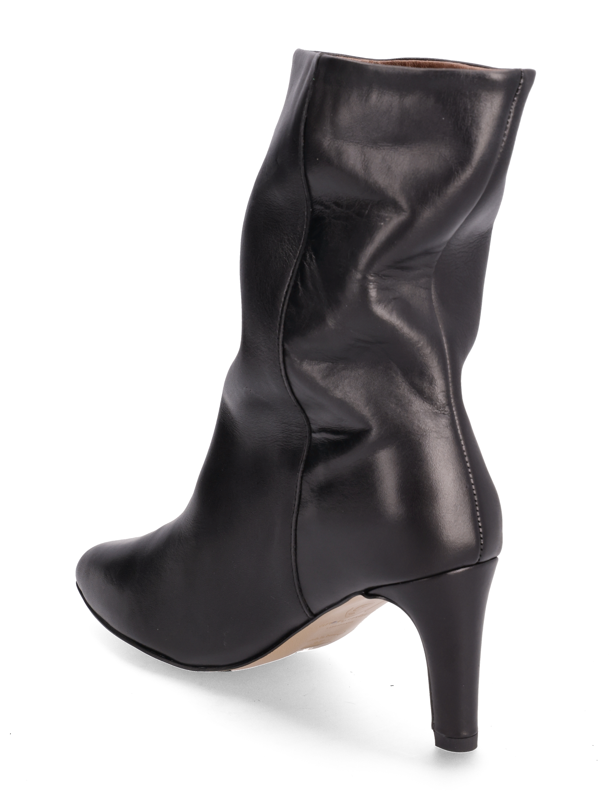 Anonymous Copenhagen - Vully 75 stiletto - kontsaga poolsaapad - soft calf black - 3