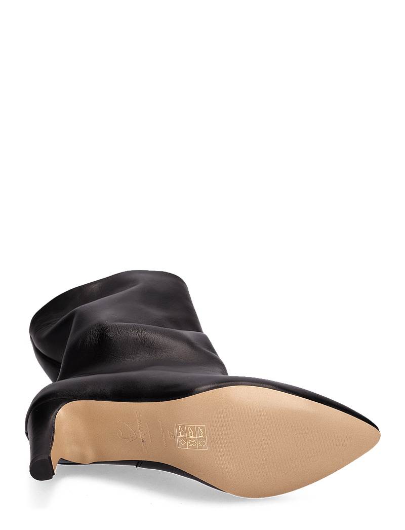 Anonymous Copenhagen - Vully 75 stiletto - enkellaarsjes met hak - soft calf black - 5