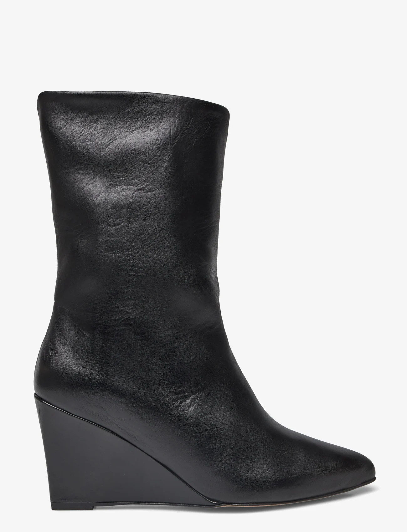 Anonymous Copenhagen - Vully 75 wedge - high heel - soft calf black - 1