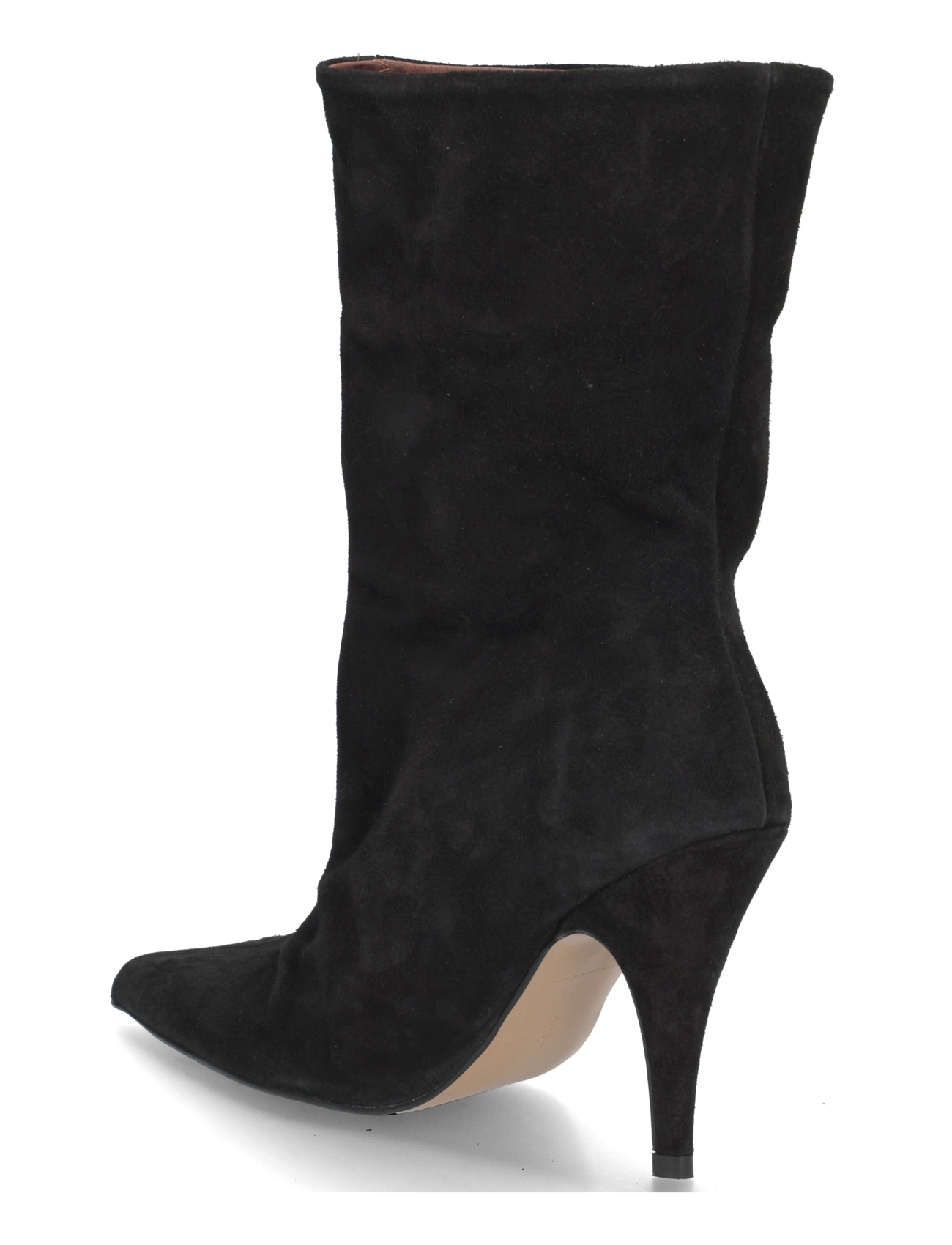 Anonymous Copenhagen - Vully 80 - støvletter - calf suede black - 1