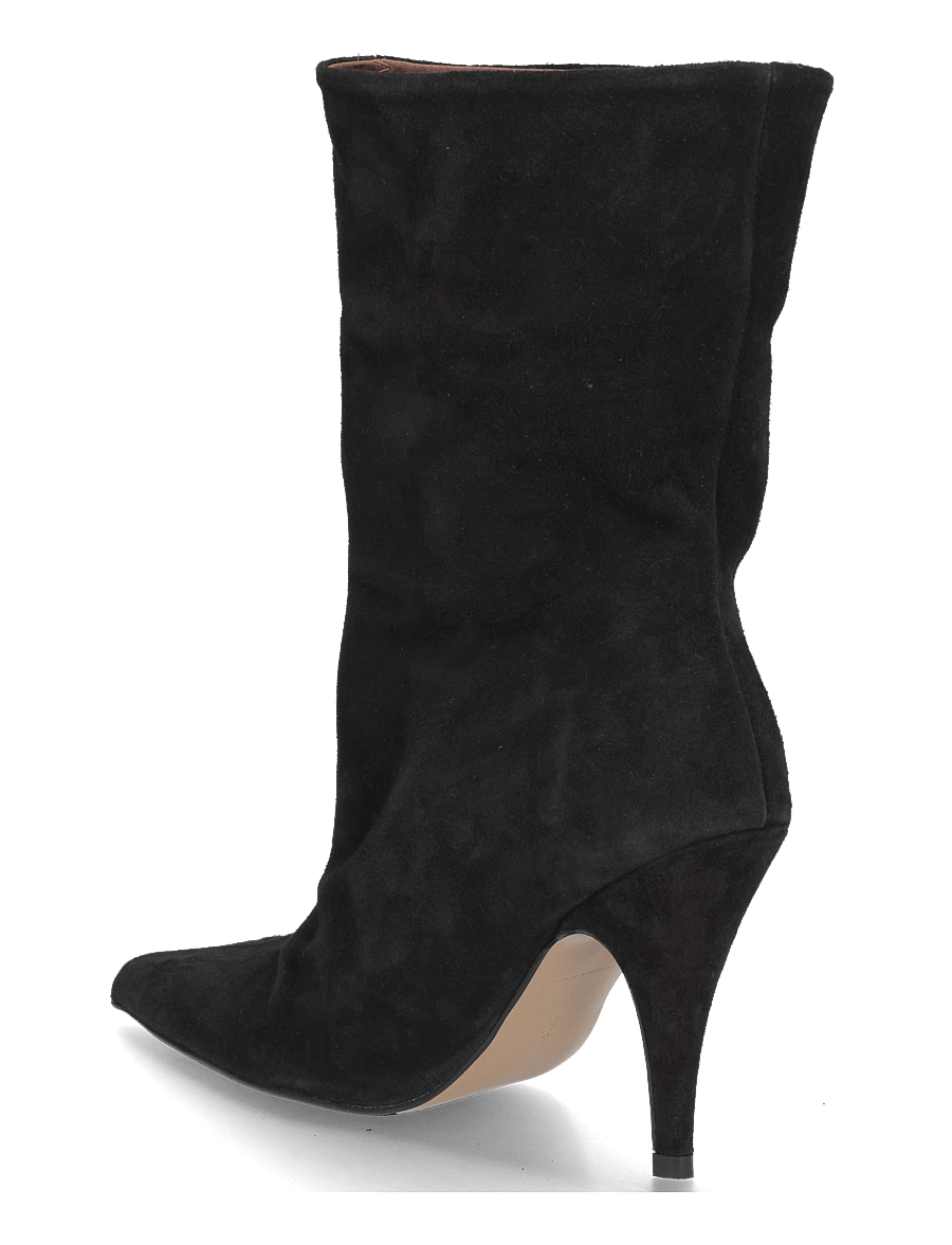 Anonymous Copenhagen - Vully 80 - støvletter - calf suede black - 1