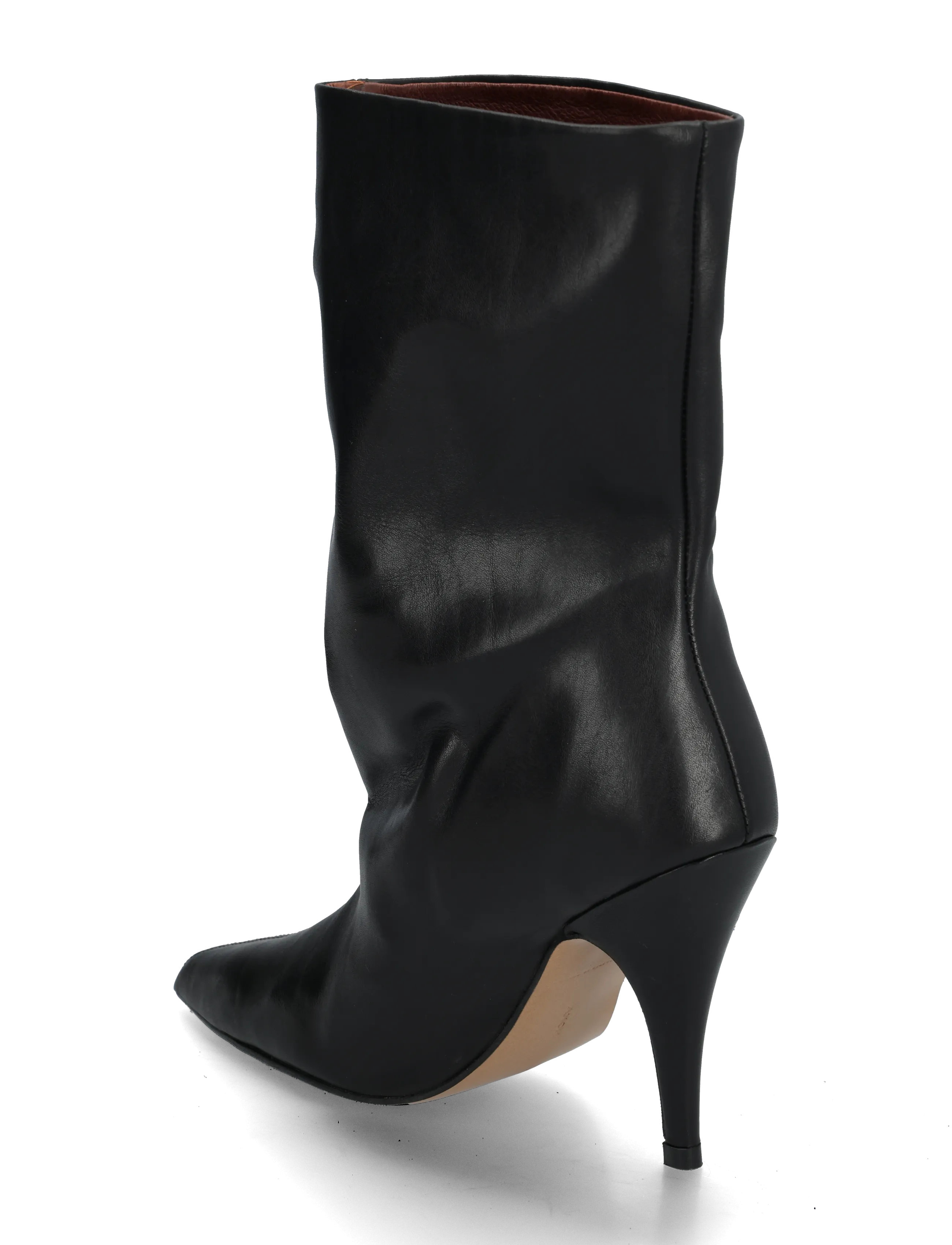 Anonymous Copenhagen - Vully 80 - heeled ankle boots - soft calf black - 1