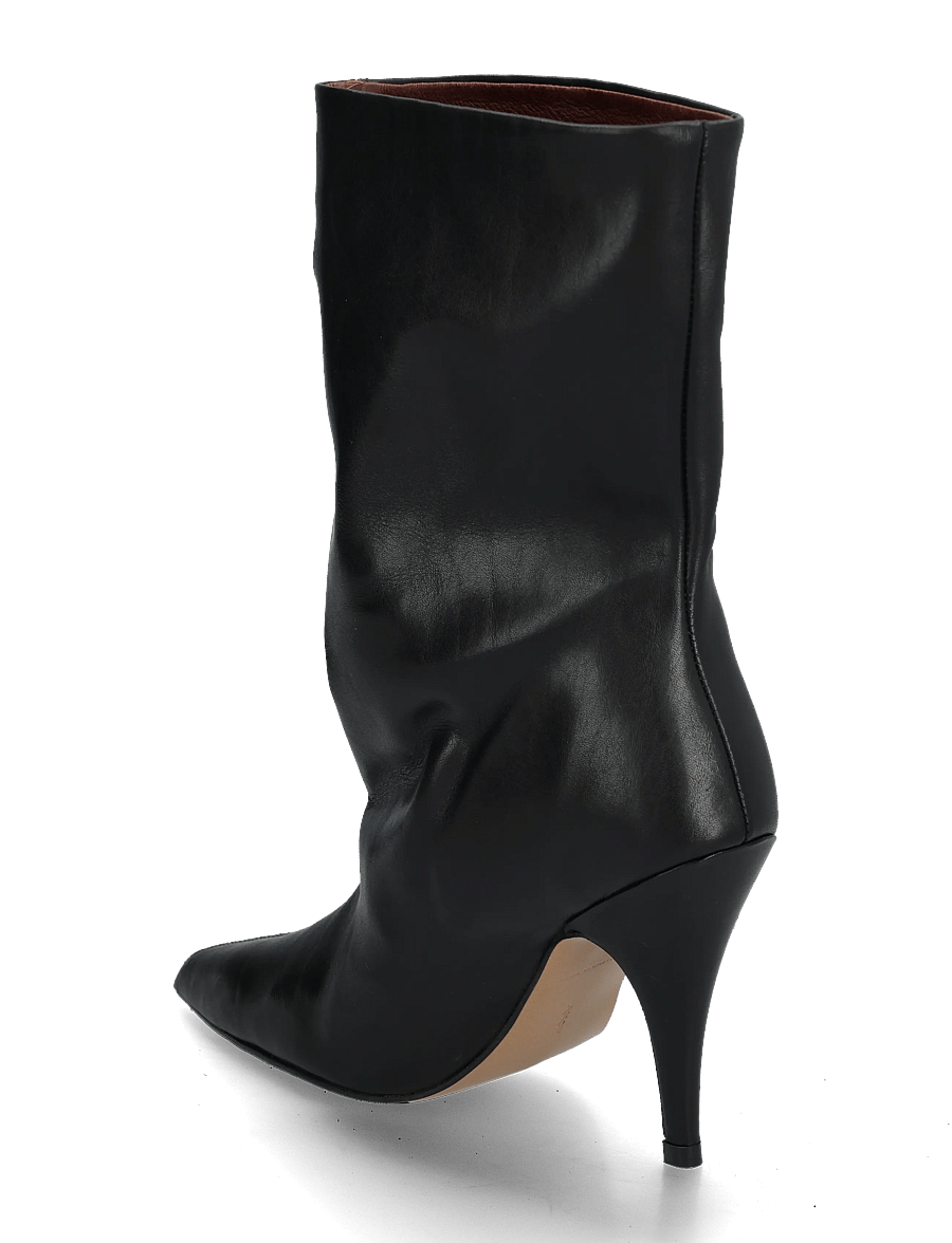 Anonymous Copenhagen - Vully 80 - heeled ankle boots - soft calf black - 1
