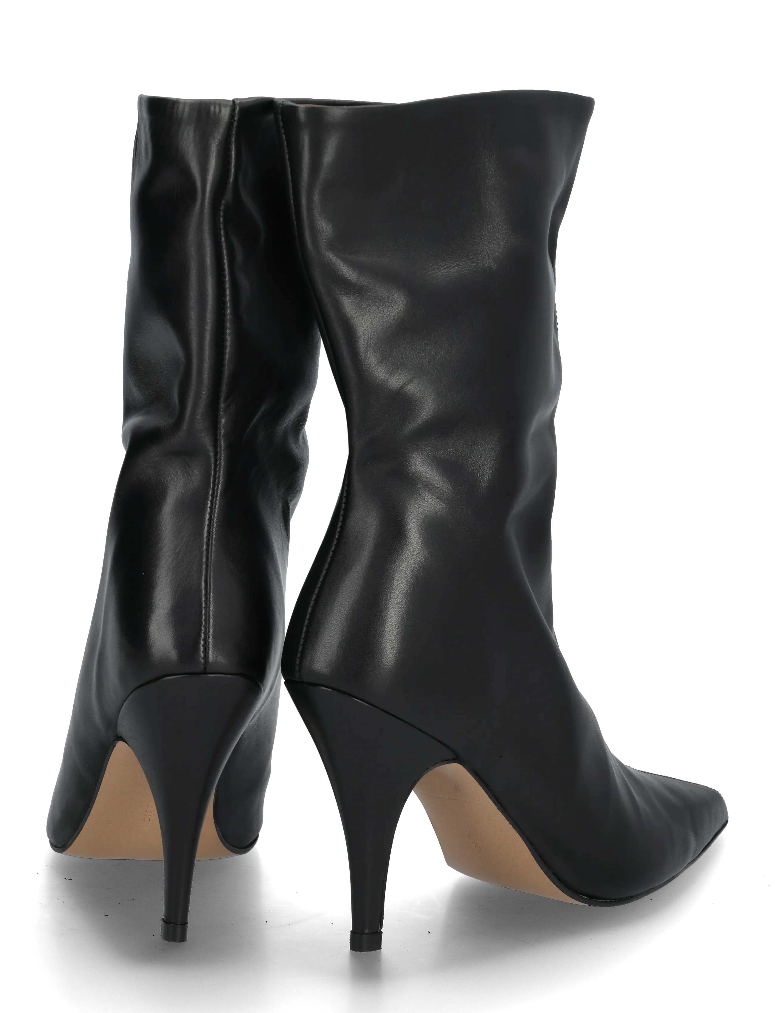 Anonymous Copenhagen - Vully 80 - heeled ankle boots - soft calf black - 4