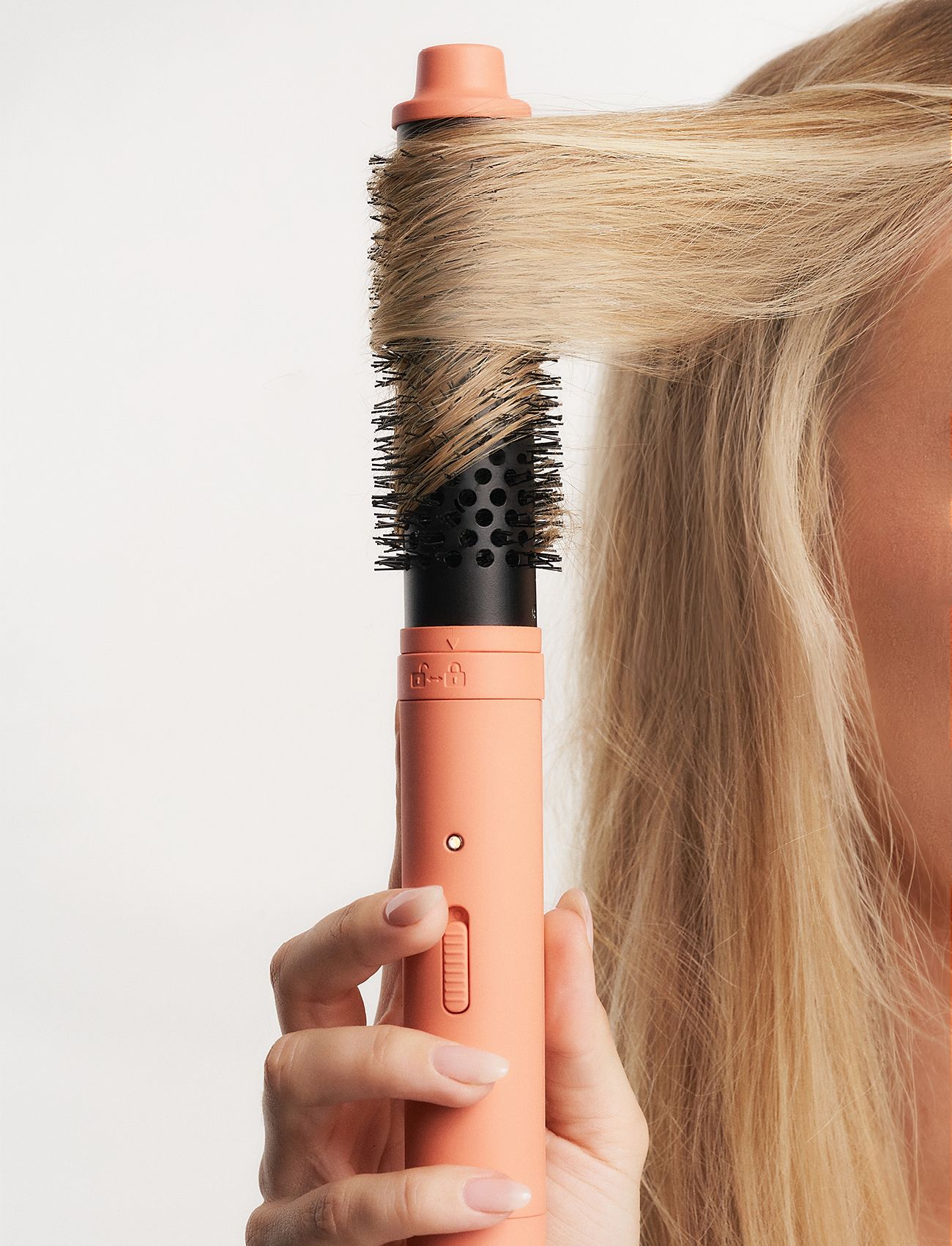 ANSWR - ANSWR Volumewave Heated Brush - lämpöharjat - orange - 4