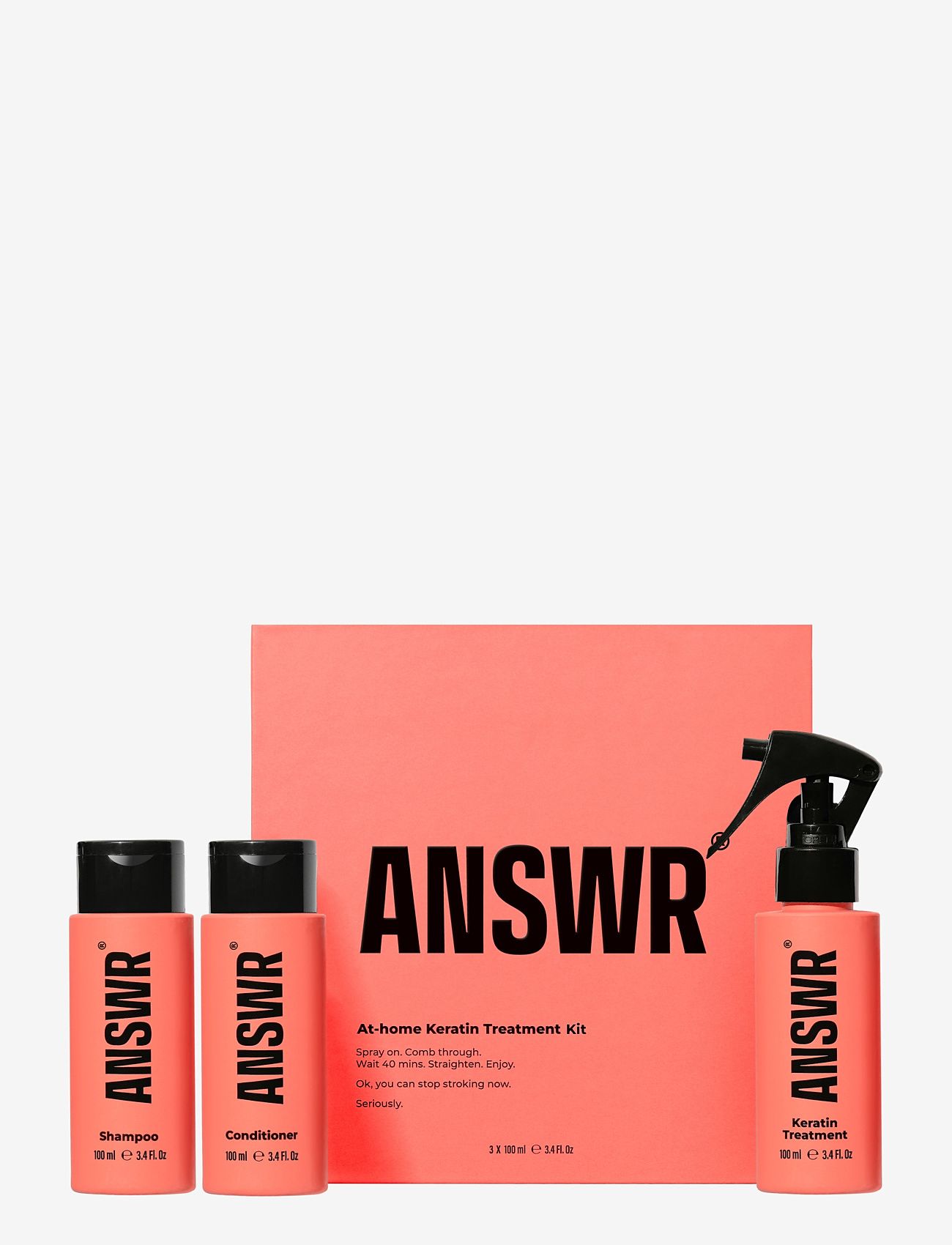 ANSWR - ANSWR At-home Keratin Treatment Kit - meðferðir - clear - 1