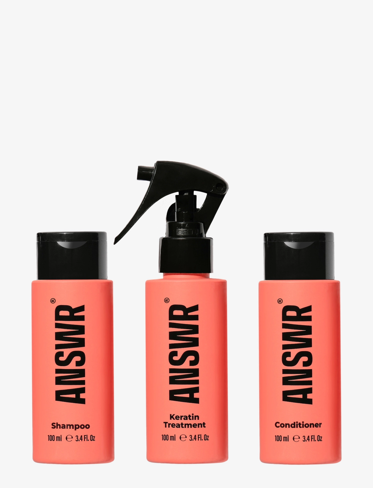 ANSWR - ANSWR At-home Keratin Treatment Kit - hiusten tehohoidot - clear - 2