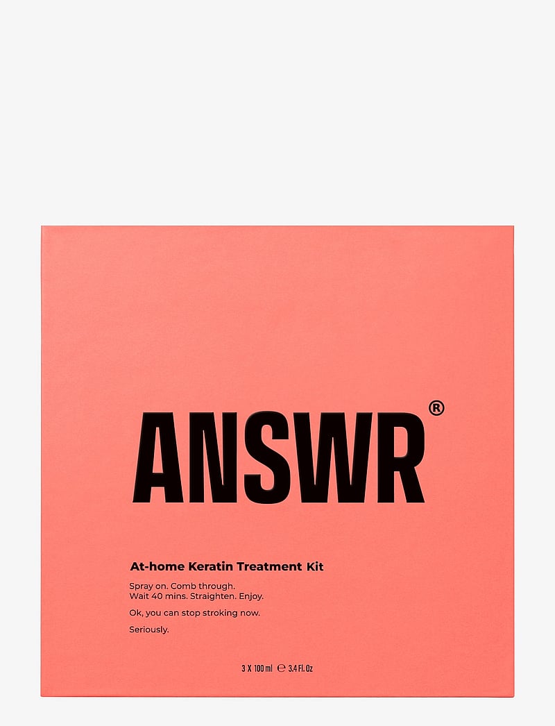 ANSWR - ANSWR At-home Keratin Treatment Kit - meðferðir - clear - 3