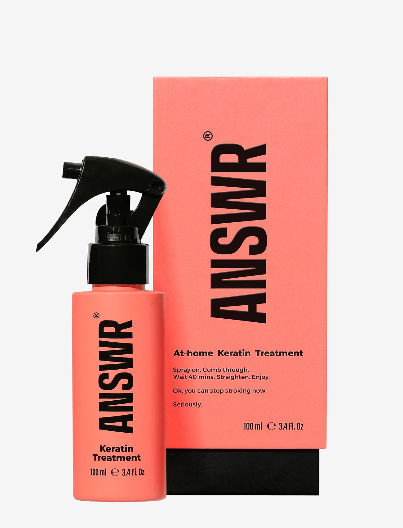 ANSWR - ANSWR At-home Keratin Treatment 100ml - hårkur - clear - 2