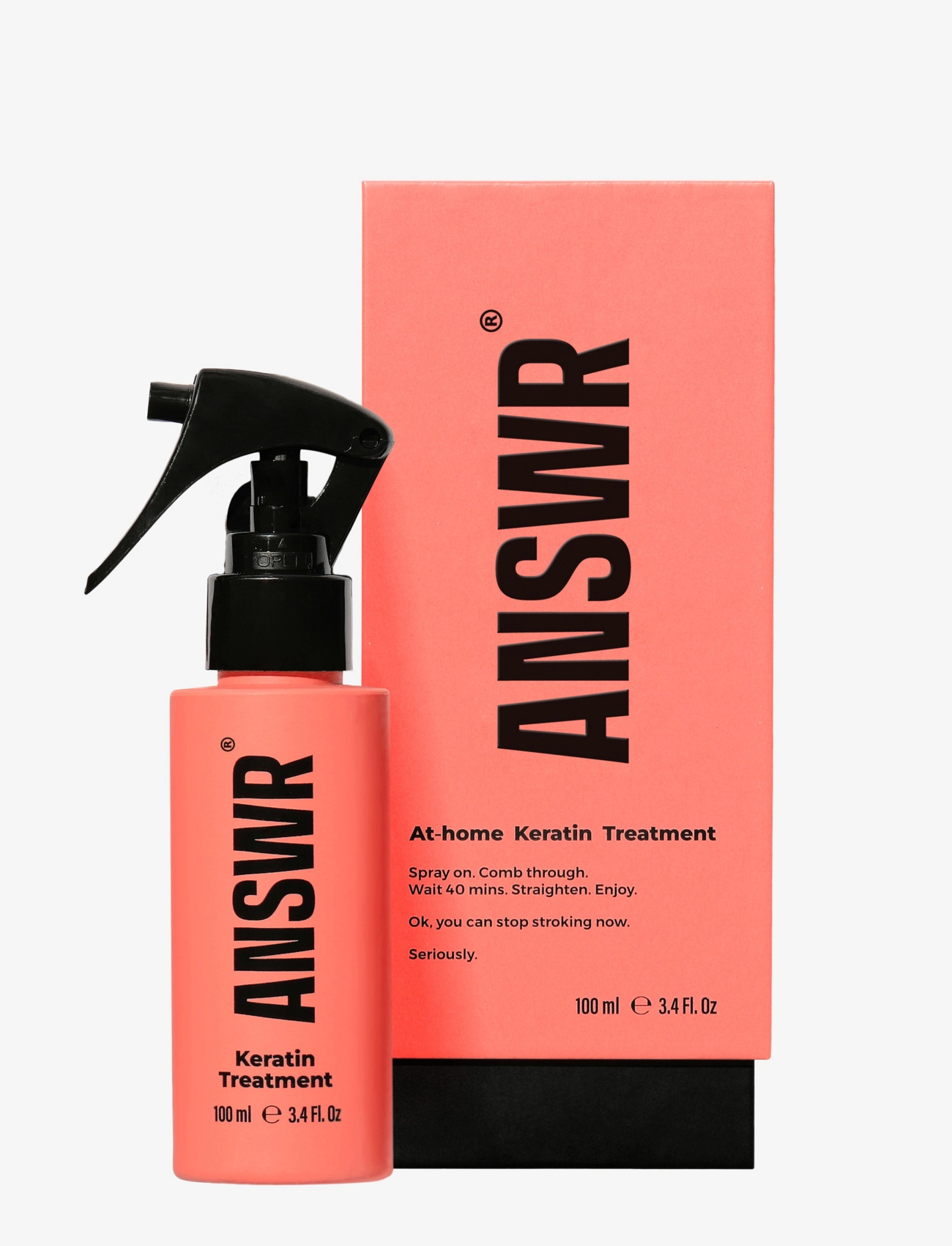 ANSWR - ANSWR At-home Keratin Treatment 100ml - hármeðferðir - clear - 2