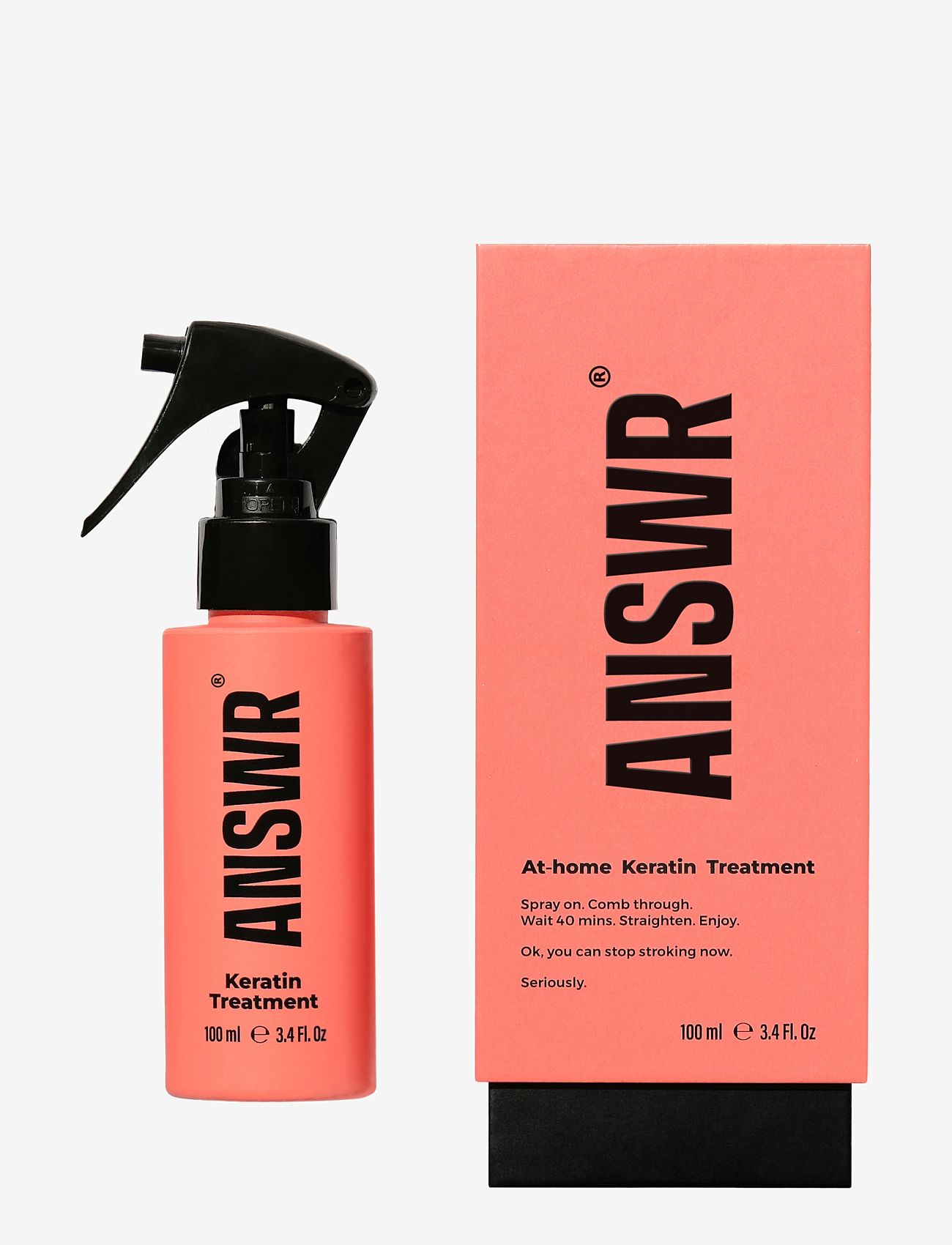 ANSWR - ANSWR At-home Keratin Treatment 100ml - hårkur - clear - 4