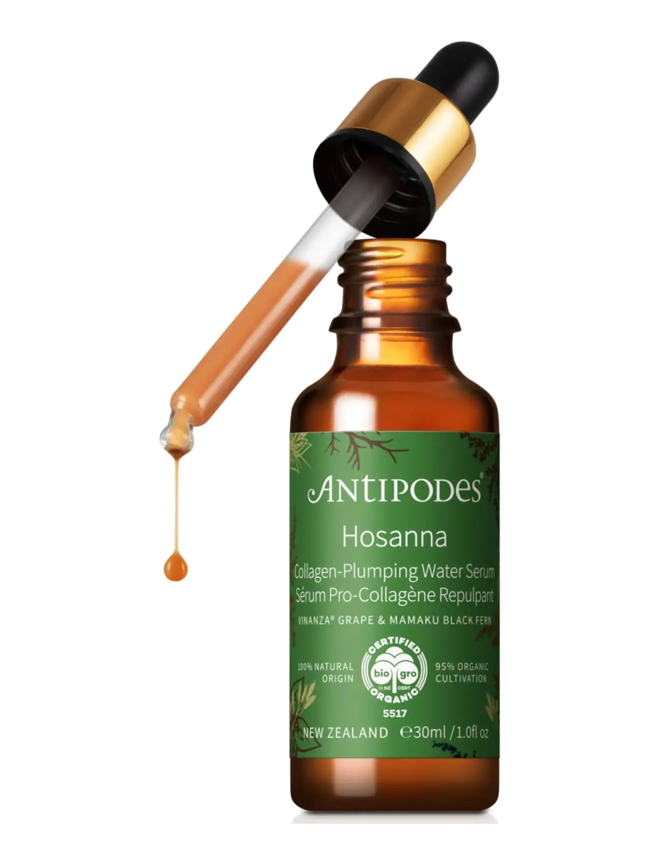 Antipodes Hosanna H2O Intensive Serum - Serum - HOSANNA H2O INTENSIVE SERUM / clear