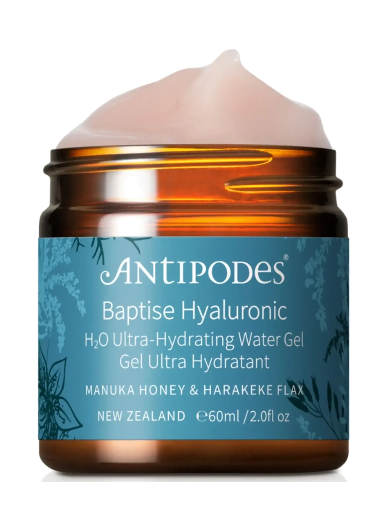 Antipodes Baptise H2O Ultra-Hydrating Water Gel - Ilutooted meestele - BAPTISE H2O ULTRA-HYDRATING WATER GEL / clear
