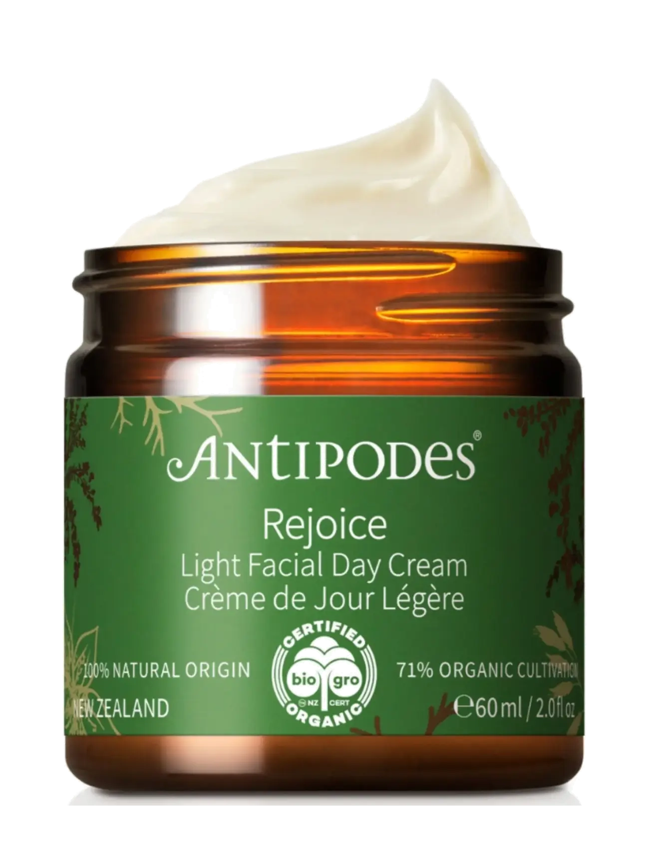 Antipodes Rejoice Light Facial Day Cream - Beauty - Miehet - REJOICE LIGHT FACIAL DAY CREAM / clear