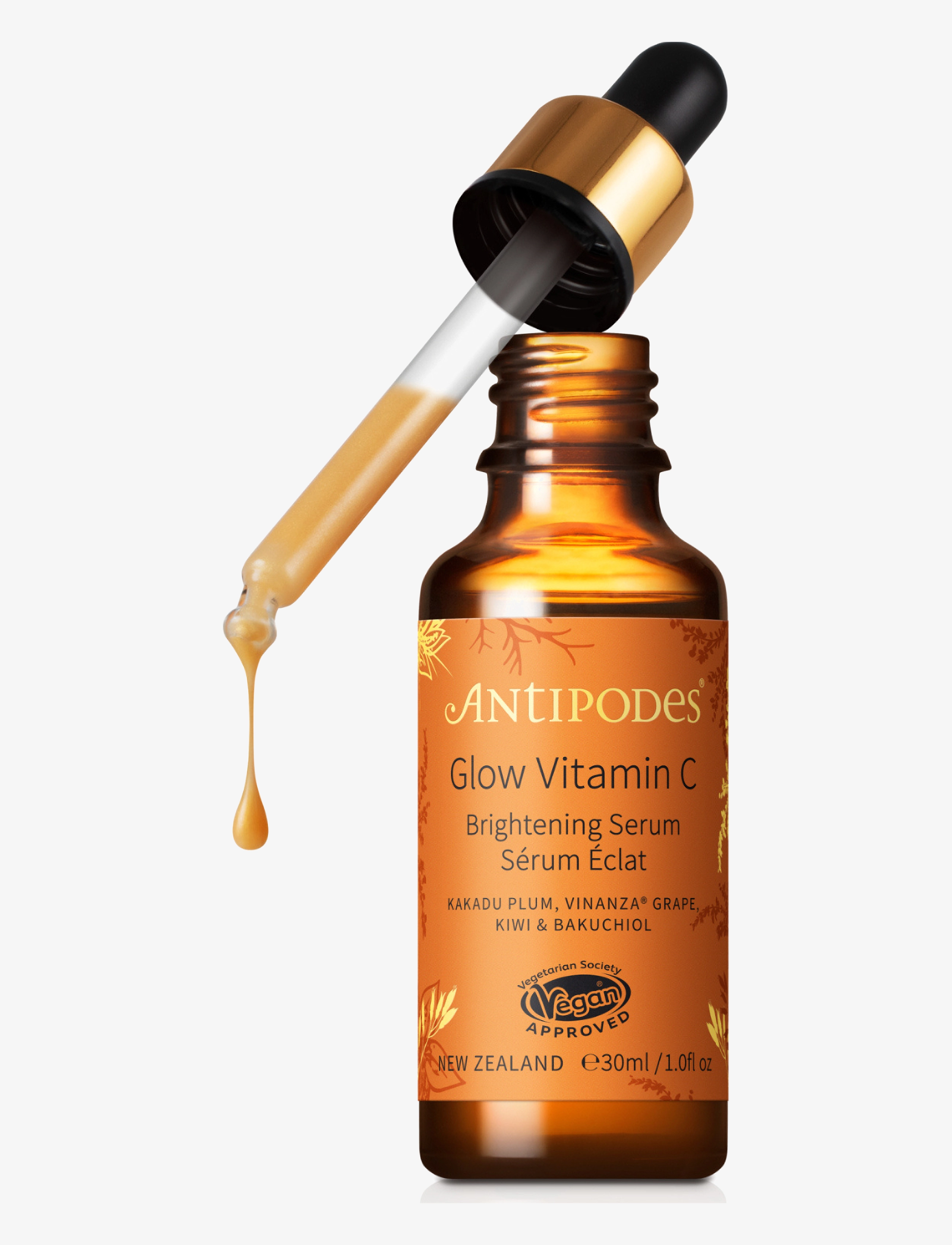 Antipodes - Glow Vitamin C Brightening Serum - serum - glow ritual vitamin c serum - 4