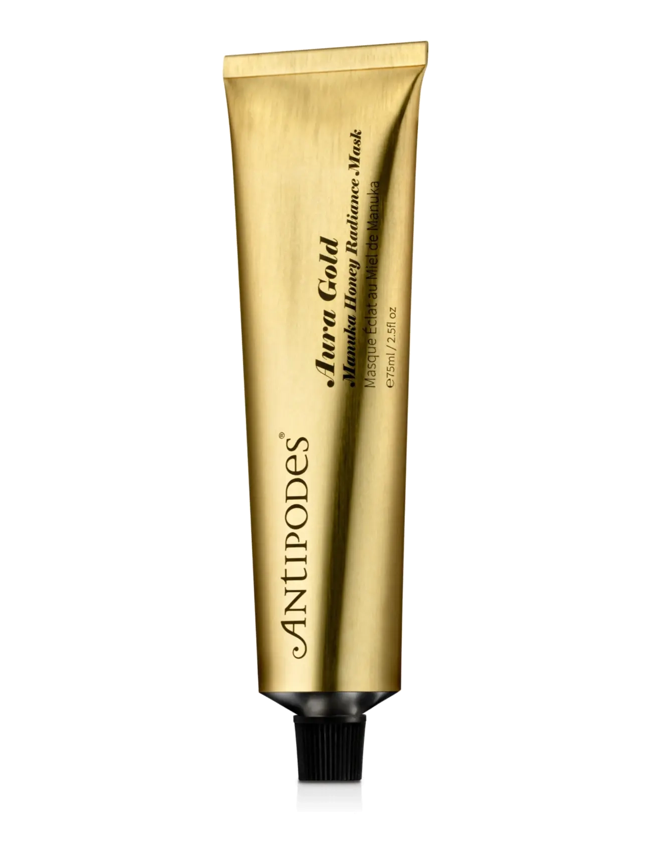 Antipodes Aura Gold Manuka Honey Radiance Mask, Detox-maske, Guld, Str: 75 ML