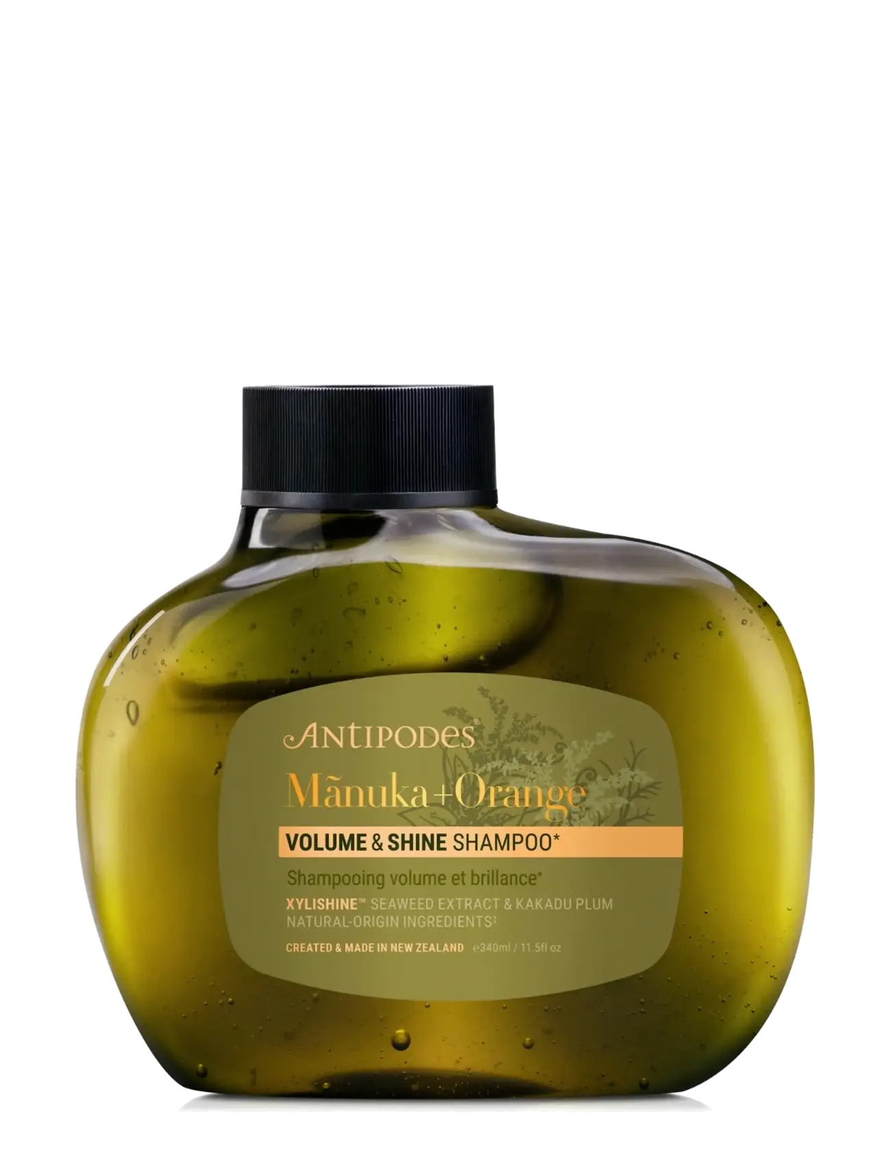 Antipodes Manuka + Orange Volume & Shine Shampoo, Shampoo, Nude, Str: 340 ML