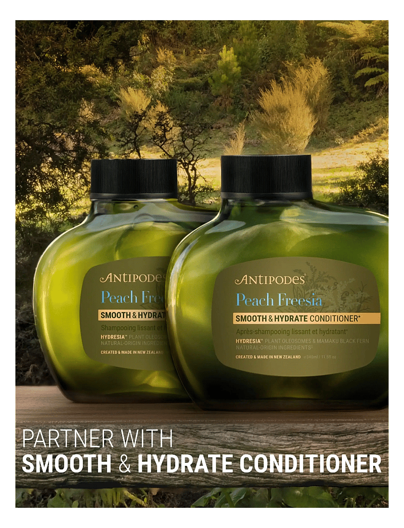 Antipodes - Peach + Freesia Smooth & Hydrate Shampoo - Šampoon - clear - 3