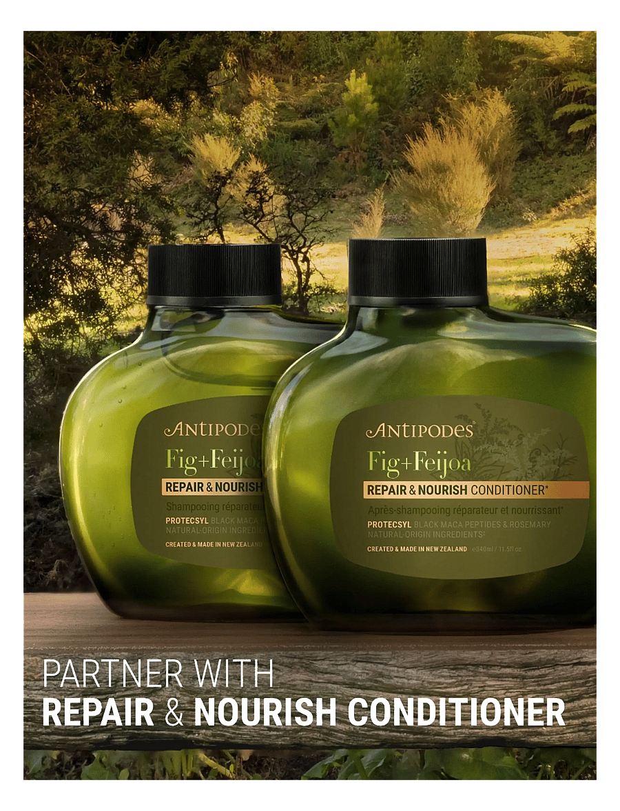 Antipodes - Fig + Feijoa Repair & Nourish Shampoo - Šampoon - clear - 3