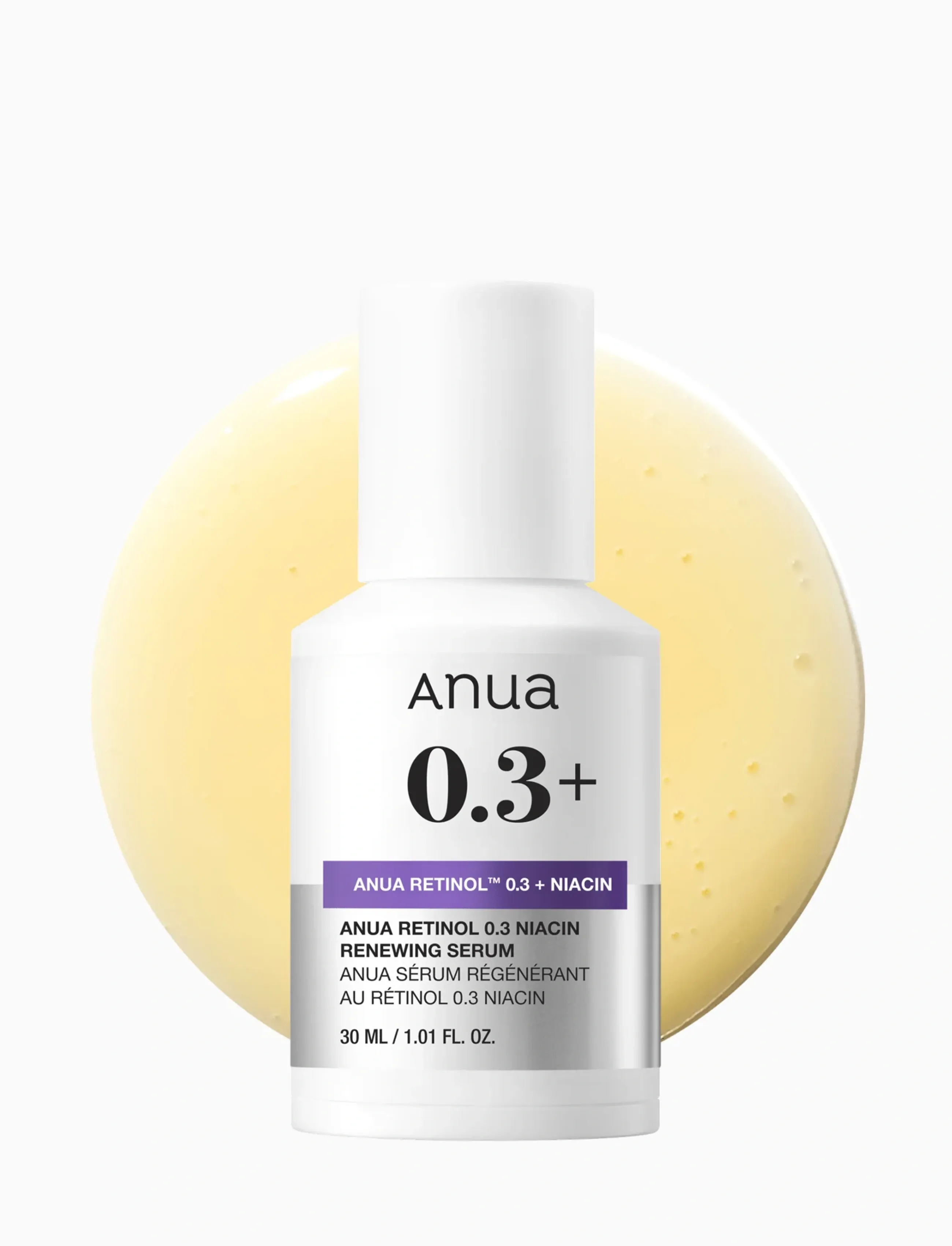 Anua - Retinol 0.3% + Niacin Renewing Serum - clear - 2