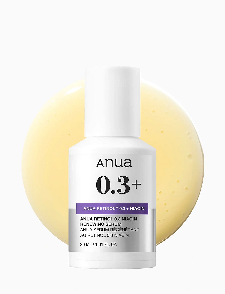 Anua - Retinol 0.3% + Niacin Renewing Serum - seerumit - clear - 2