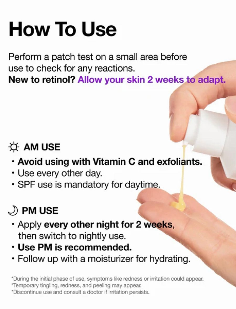 Anua - Retinol 0.3% + Niacin Renewing Serum - seerumit - clear - 3
