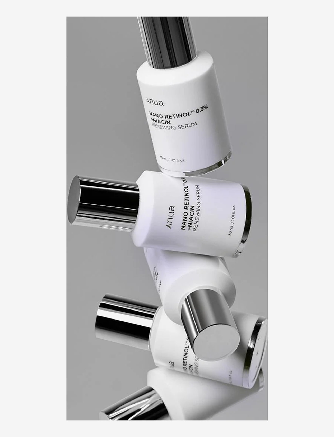 Anua - Retinol 0.3% + Niacin Renewing Serum - clear - 2