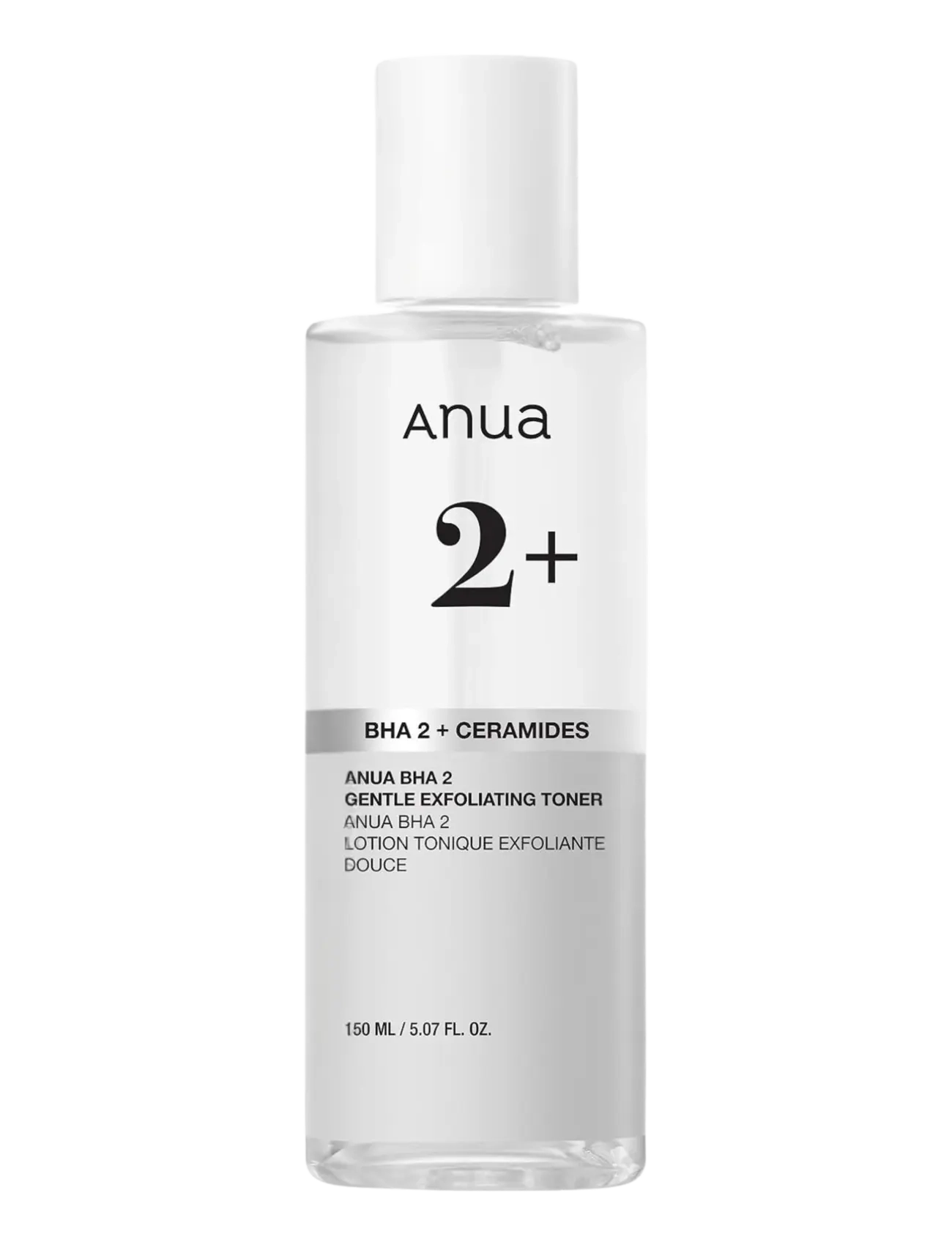 Anua Bha 2% Gentle Exfoliating Toner, Exfoliating Toner, Nude, Str: 150 ML