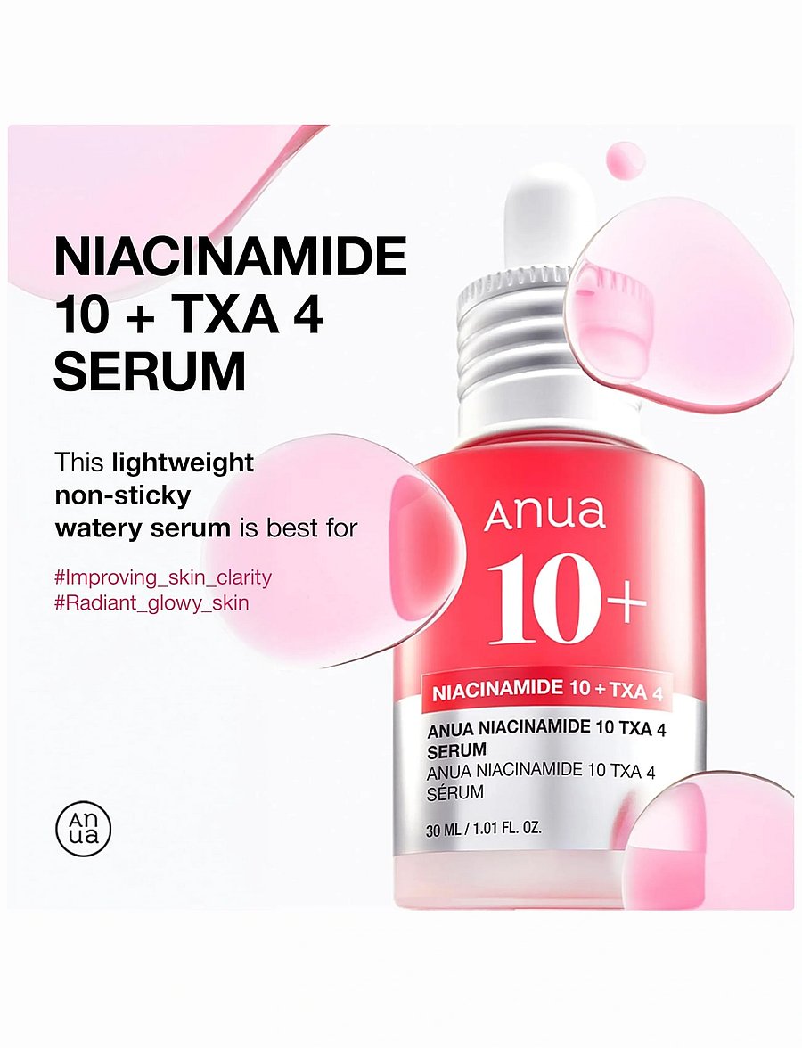 Anua - Niacinamide 10%+TXA 4% Dark Spot Correcting Serum - serum - clear - 2