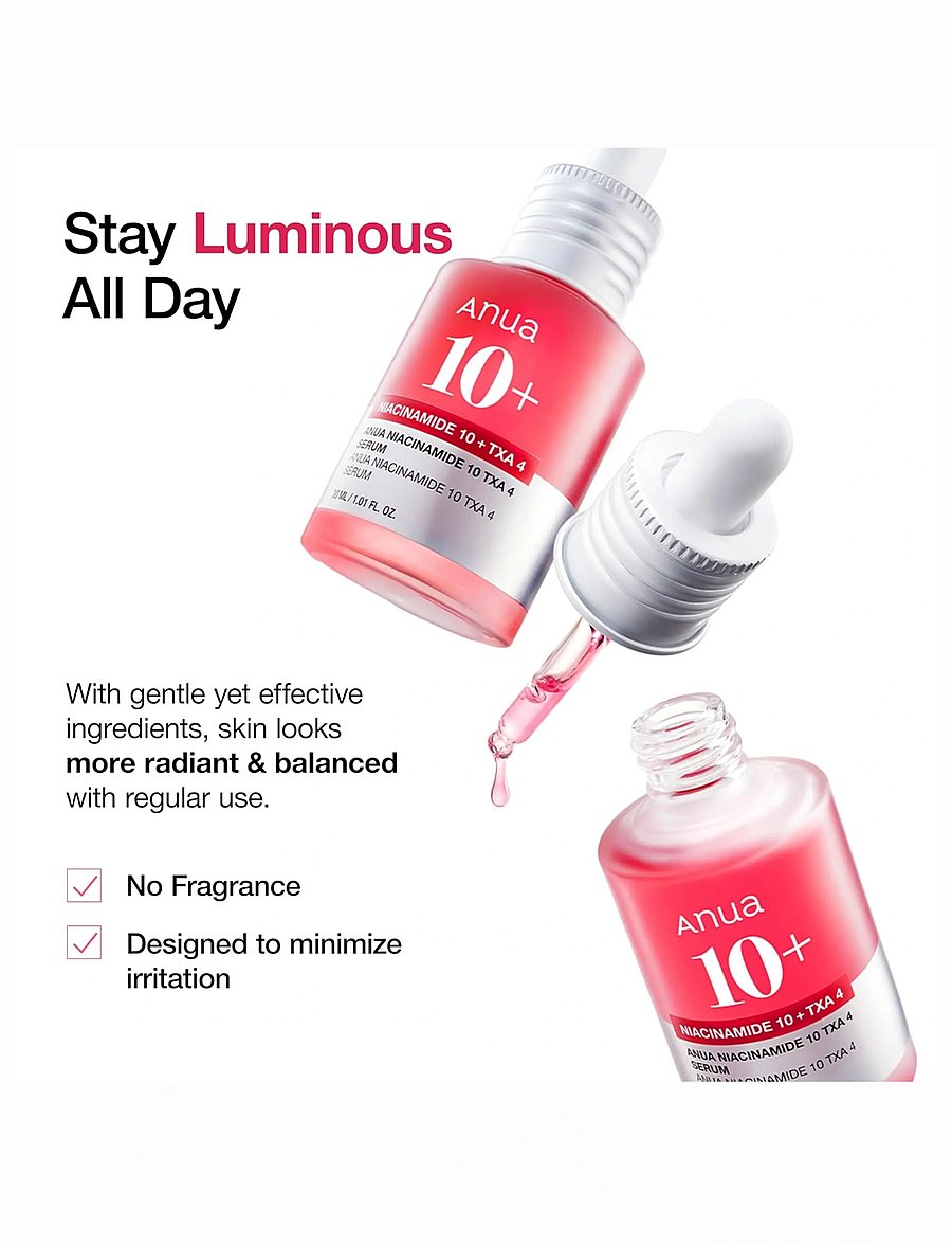 Anua - Niacinamide 10%+TXA 4% Dark Spot Correcting Serum - serum - clear - 4