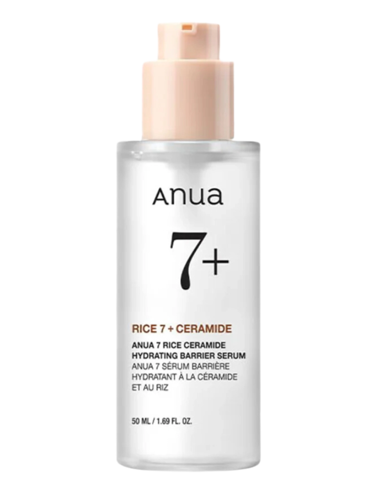 Anua Rice 7 Ceramide Hydrating Barrier Serum, 50 ml, Nude, Ansigt > Serum, Dame