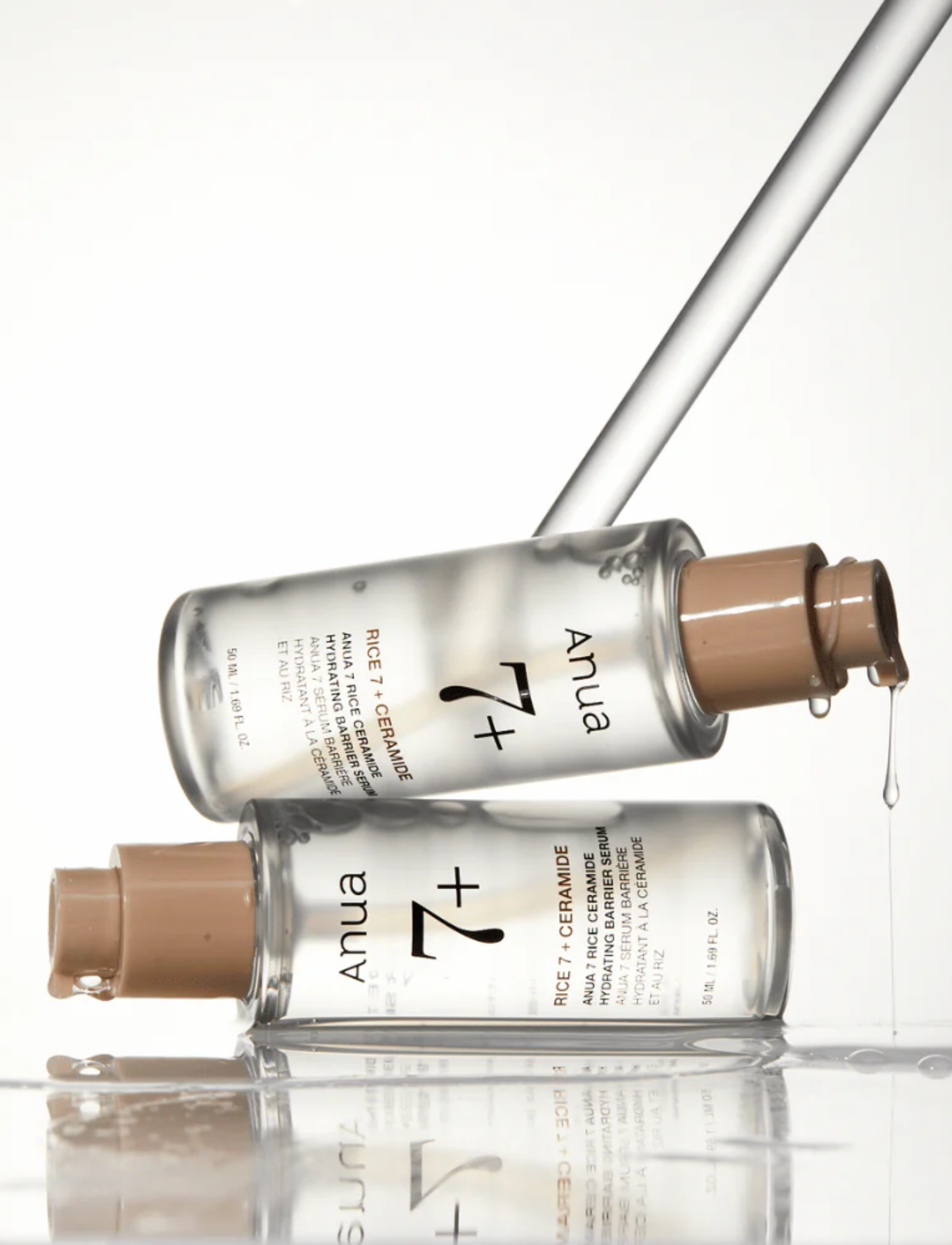 Anua - Rice 7 Ceramide Hydrating Barrier Serum - clear - 1