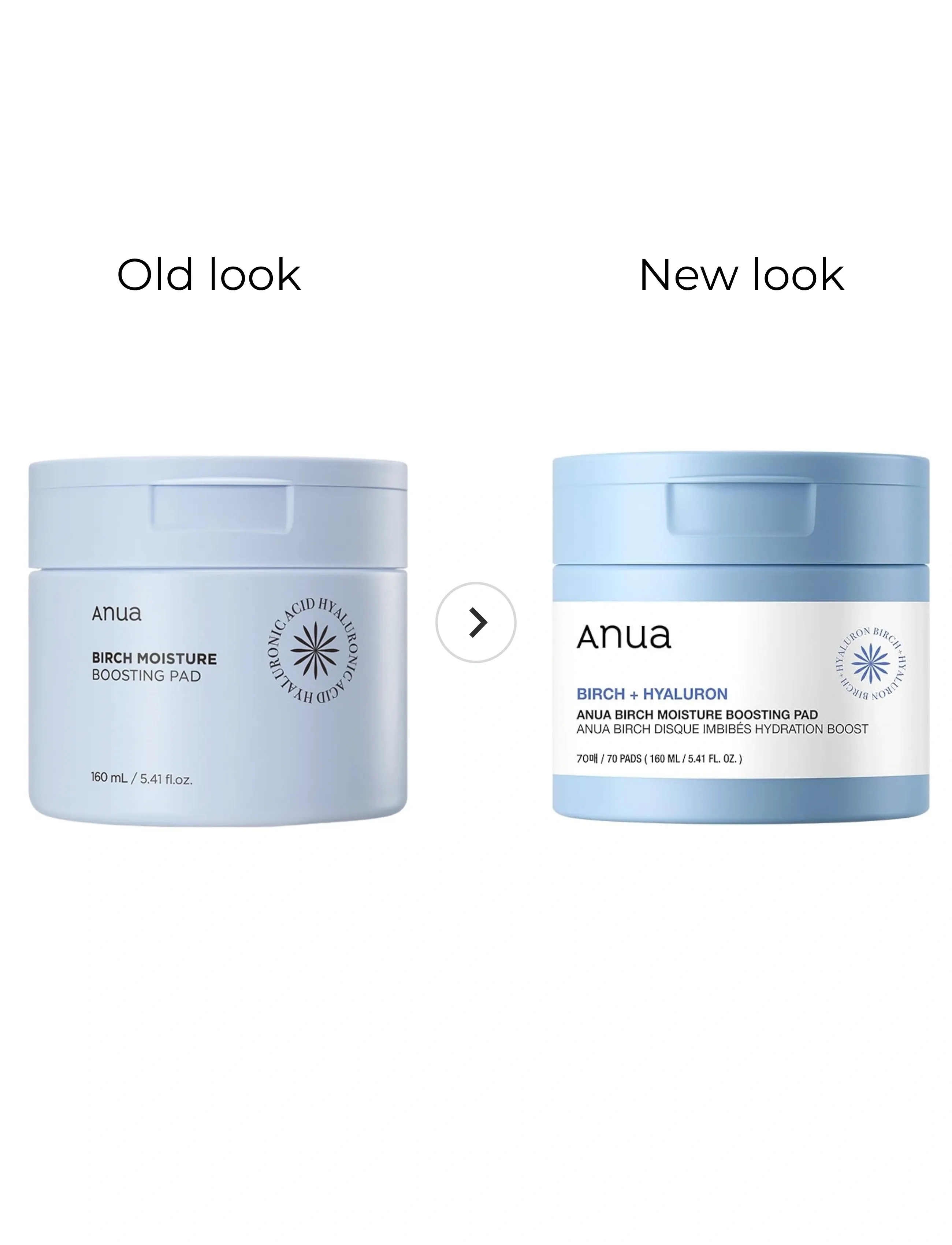 Anua Birch Moisture Boosting Pad, 160 ml, Nude, Toners > Toner Pads, Dame