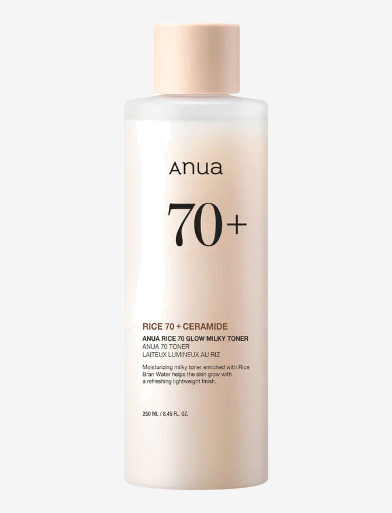 Anua - Rice 70 Glow Milky Toner - hydrating toners - clear - 0