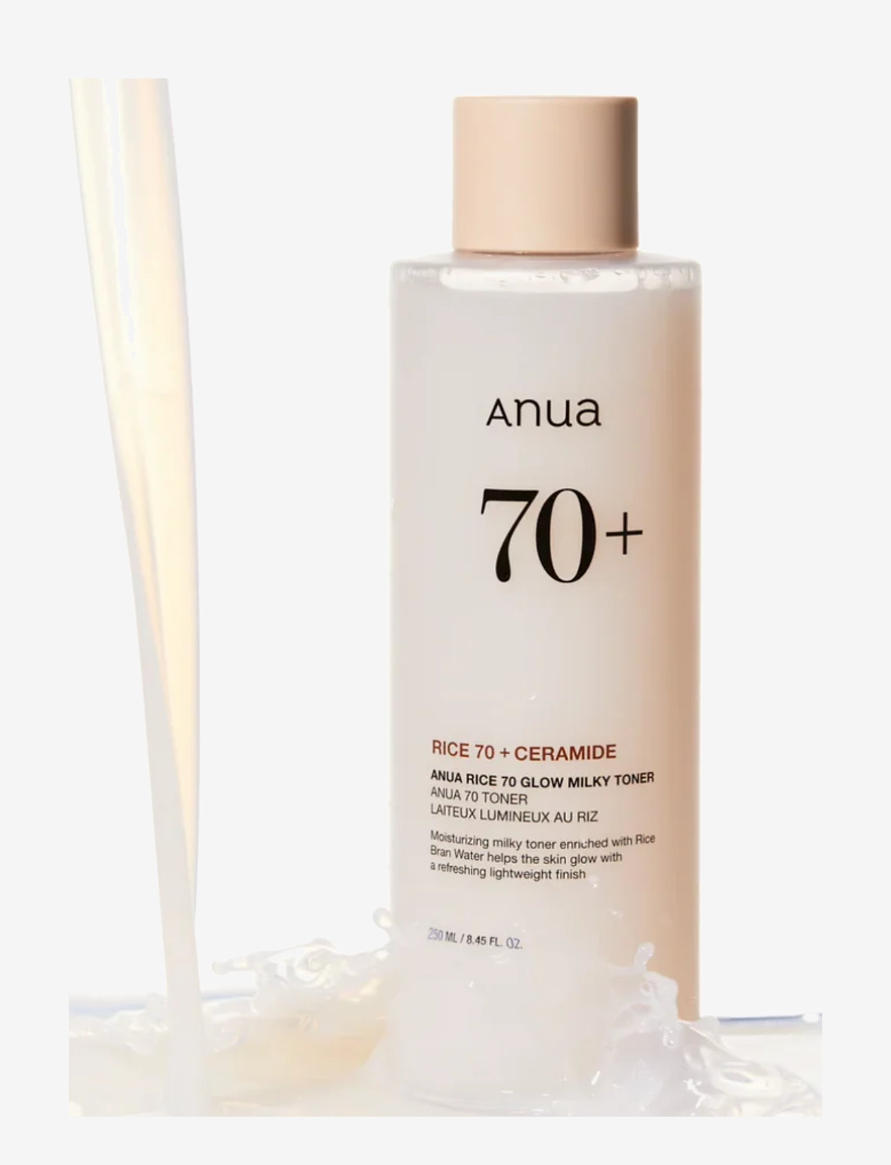 Anua - Rice 70 Glow Milky Toner - hydrating toners - clear - 1