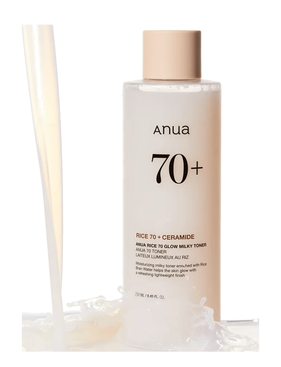 Anua - Rice 70 Glow Milky Toner - Återfuktande ansiktsvatten - clear - 1
