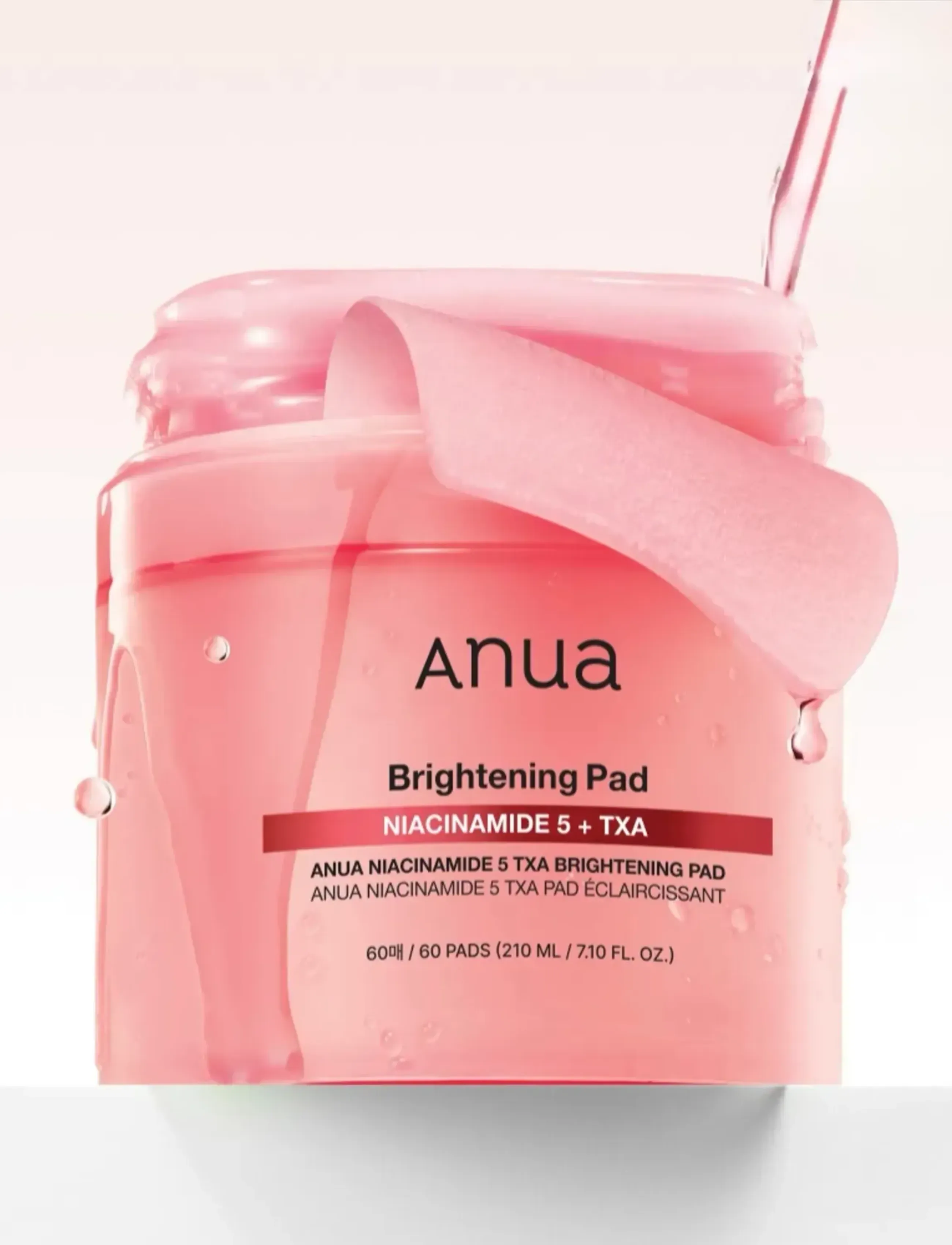 Anua Niacinamide 5 Txa Brightening Pad, 60 PCS, Nude, Toners > Toner Pads, Dame